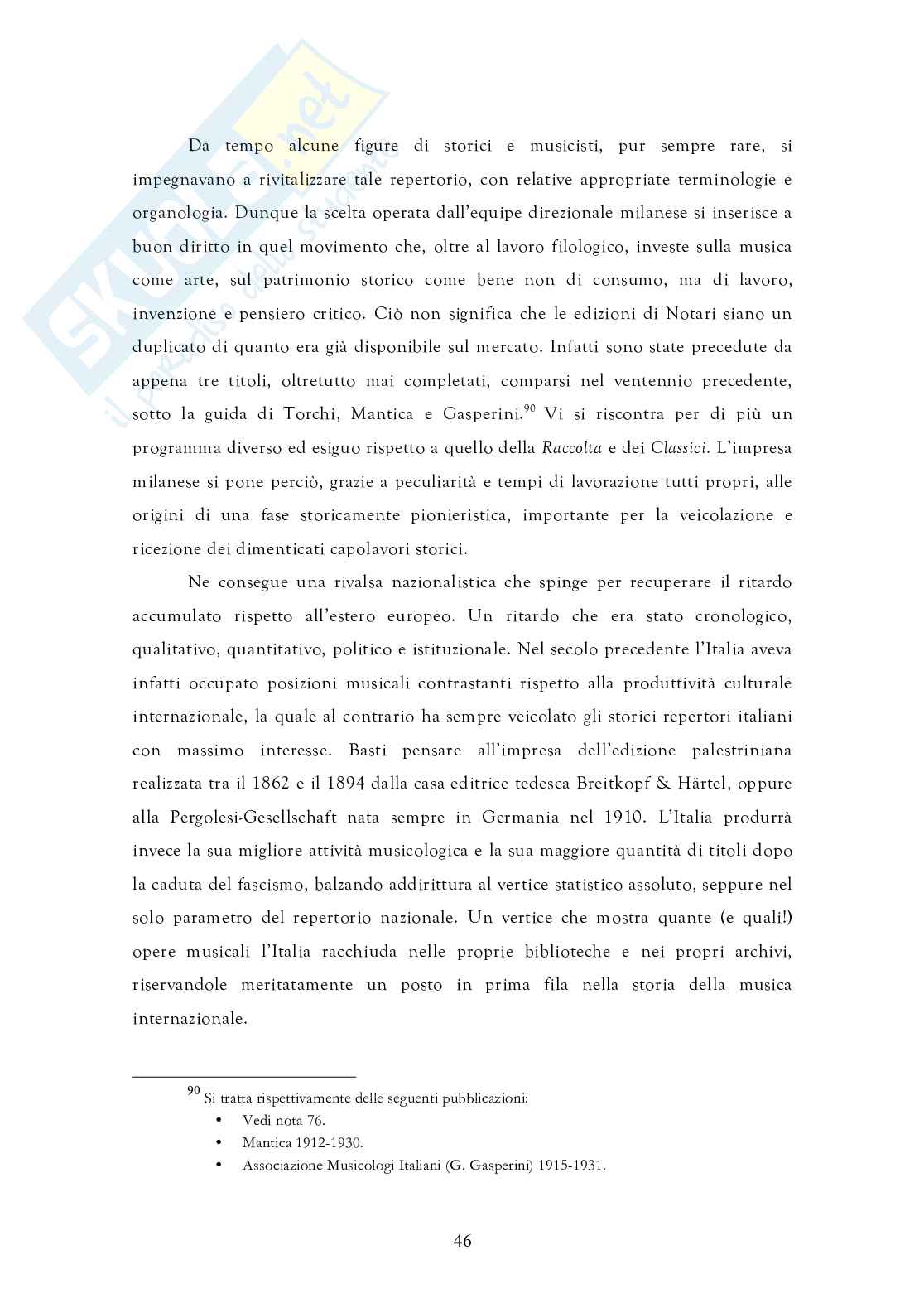 D'Annunzio e l'antica tradizione musicale italiana Pag. 46