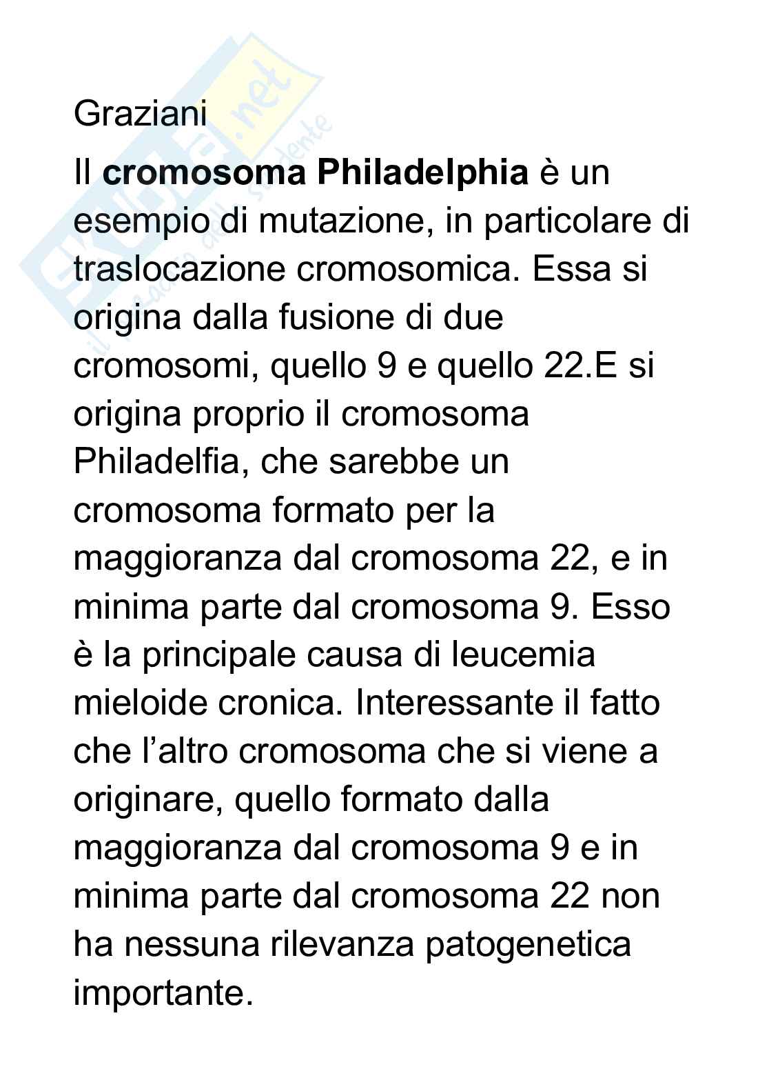 Schemi Biologia molecolare  Pag. 1