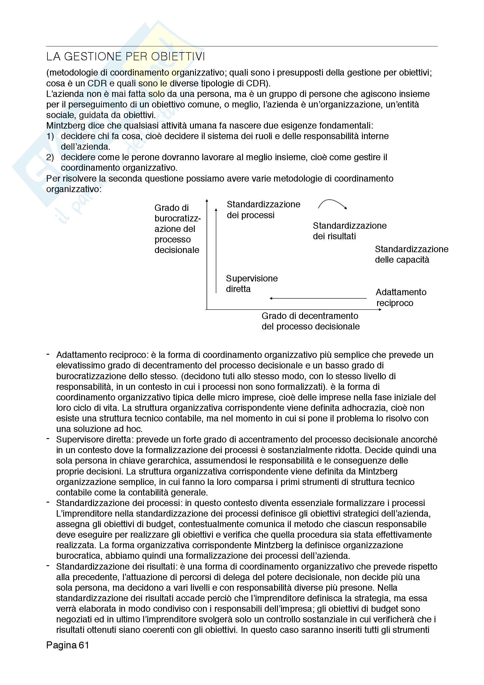 Programmazione e controllo Pag. 61