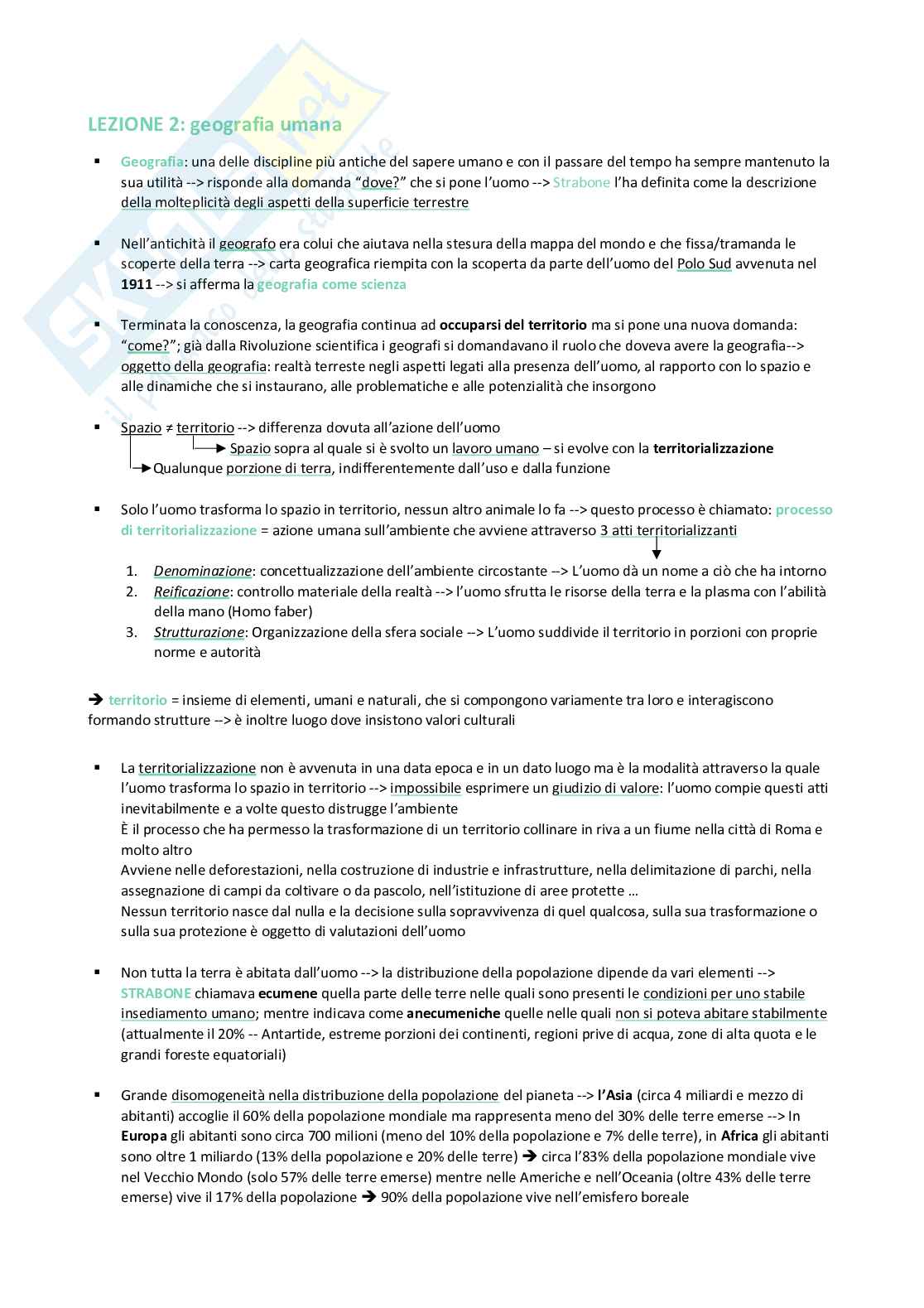 Schemi lezioni Geografia Pag. 2
