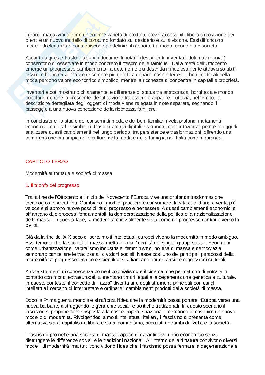 Storia della società contemporanea  Pag. 11