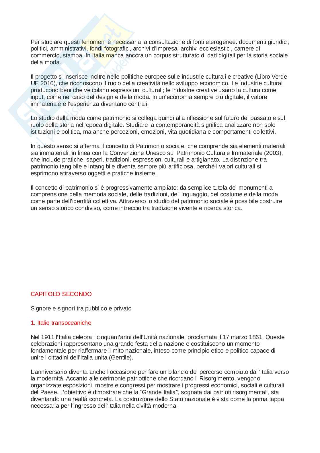 Storia della società contemporanea  Pag. 6