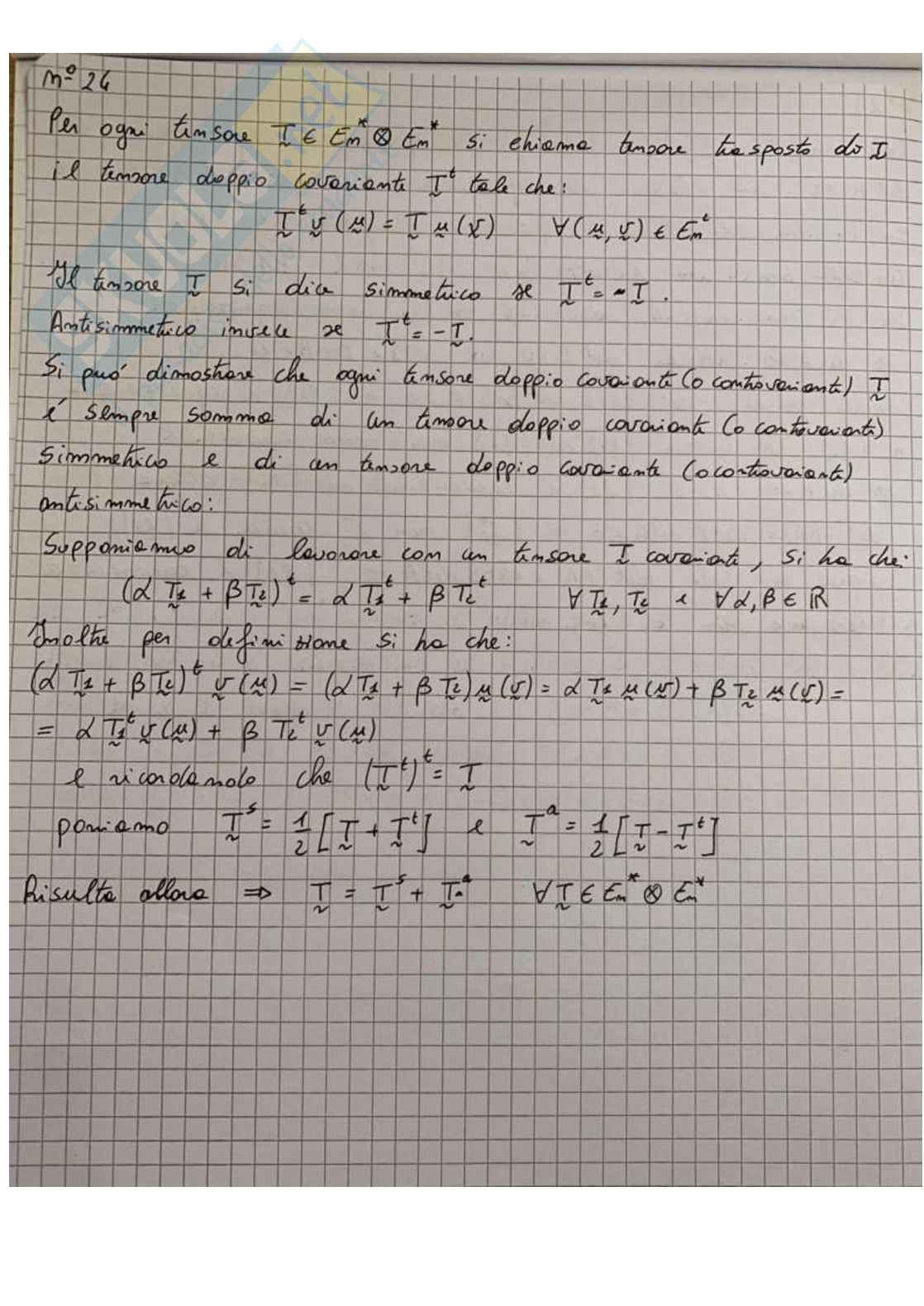 Domande scritto Elementi di meccanica Pag. 26