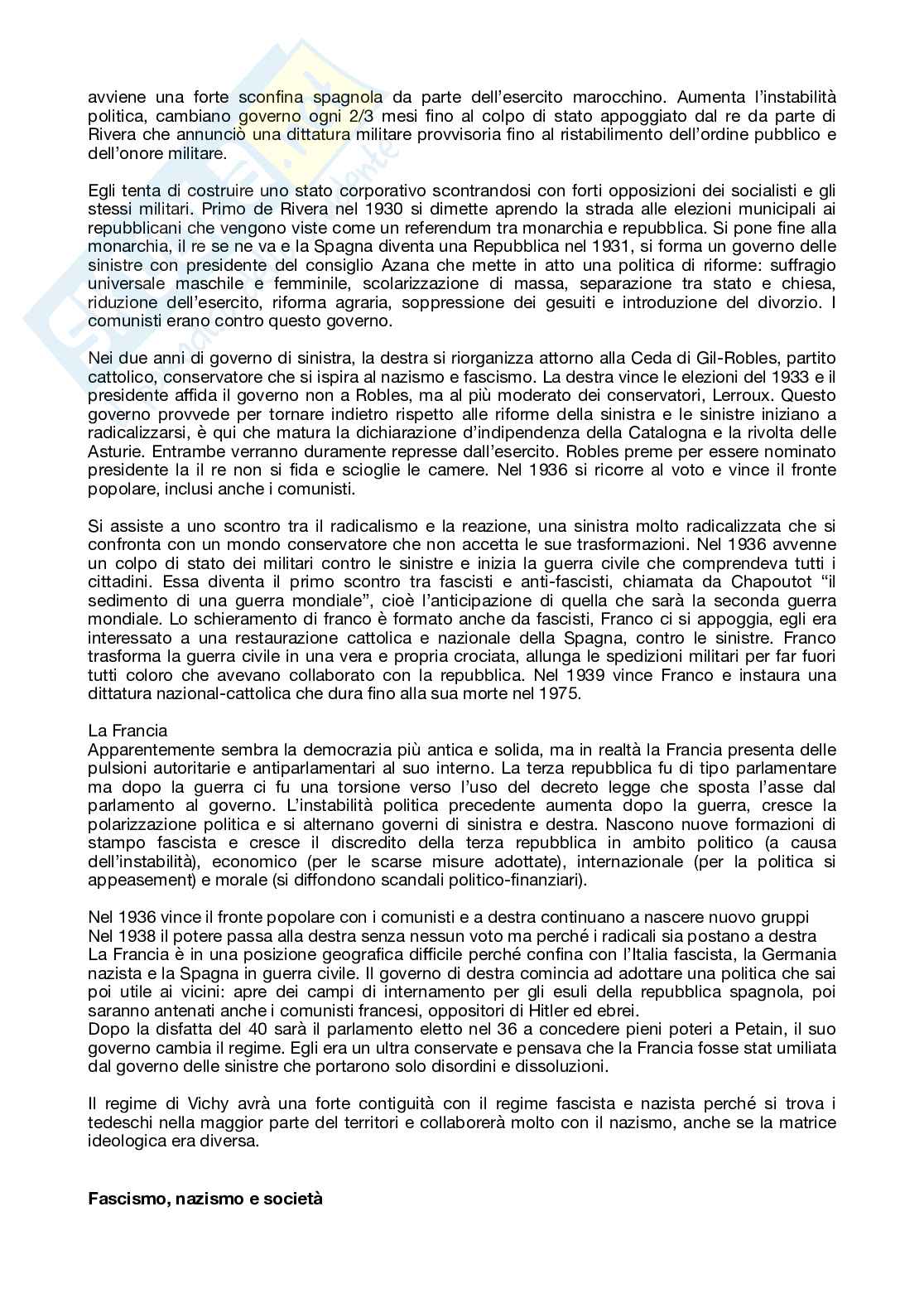 Riassunto esame Storia contemporanea, Prof. Ziglioli Bruno, libro consigliato Controllare e distruggere , Chapoutot Pag. 6
