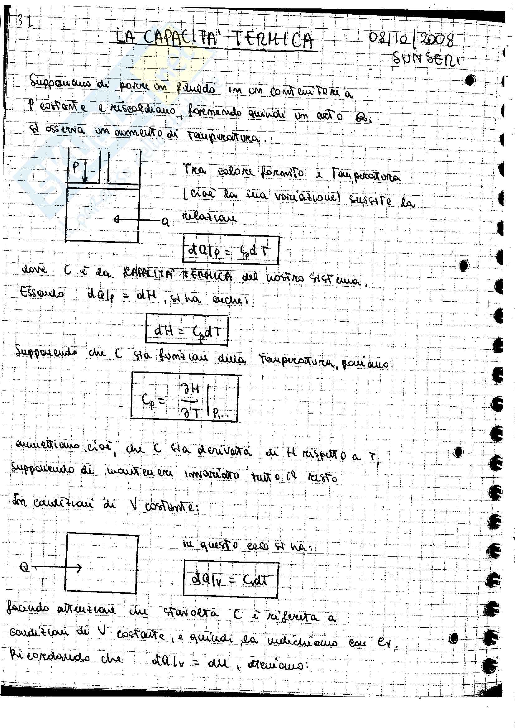 Lezioni, Termodinamica Pag. 31