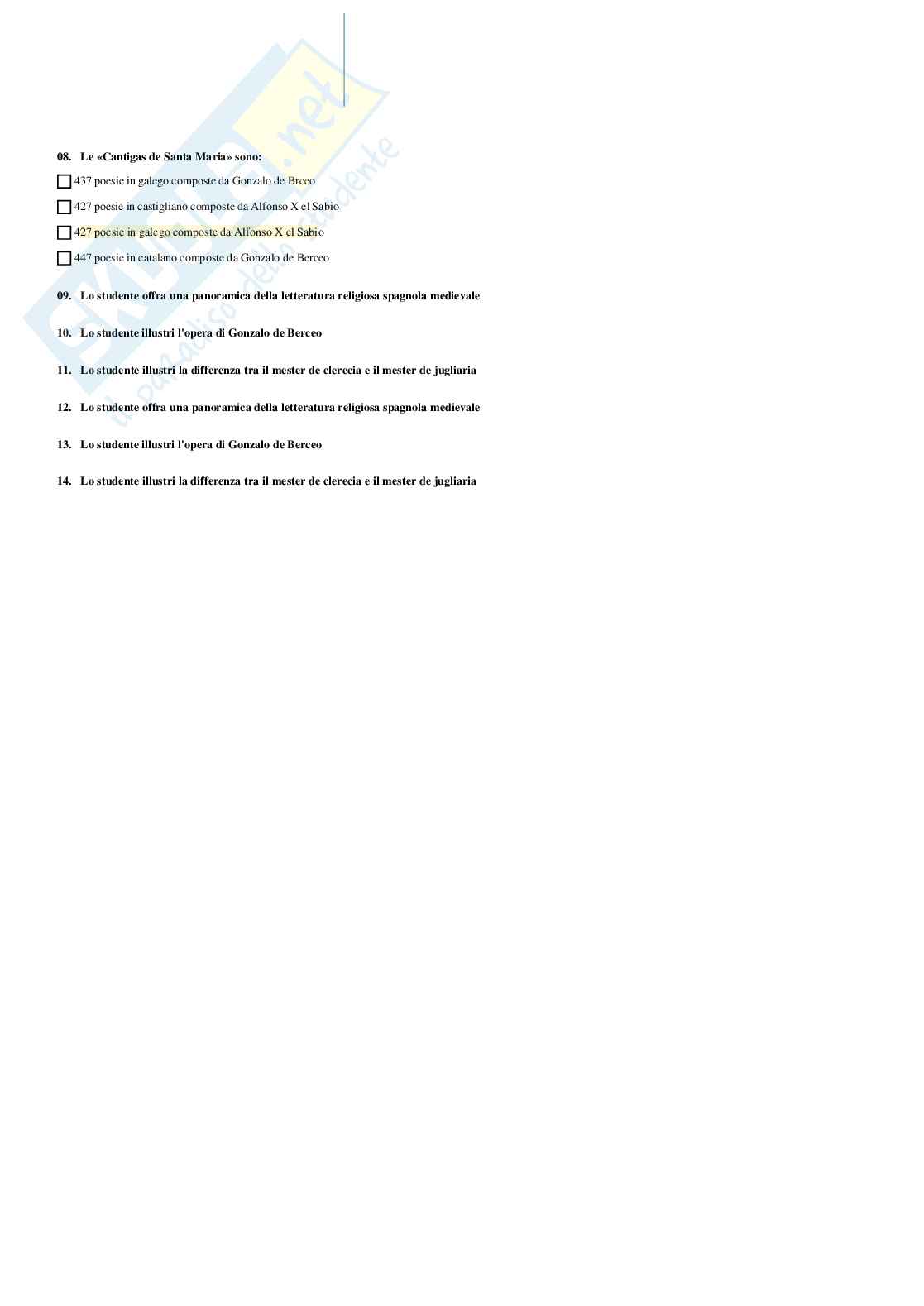 Paniere Filologia e linguistica romanza 3 Pag. 71