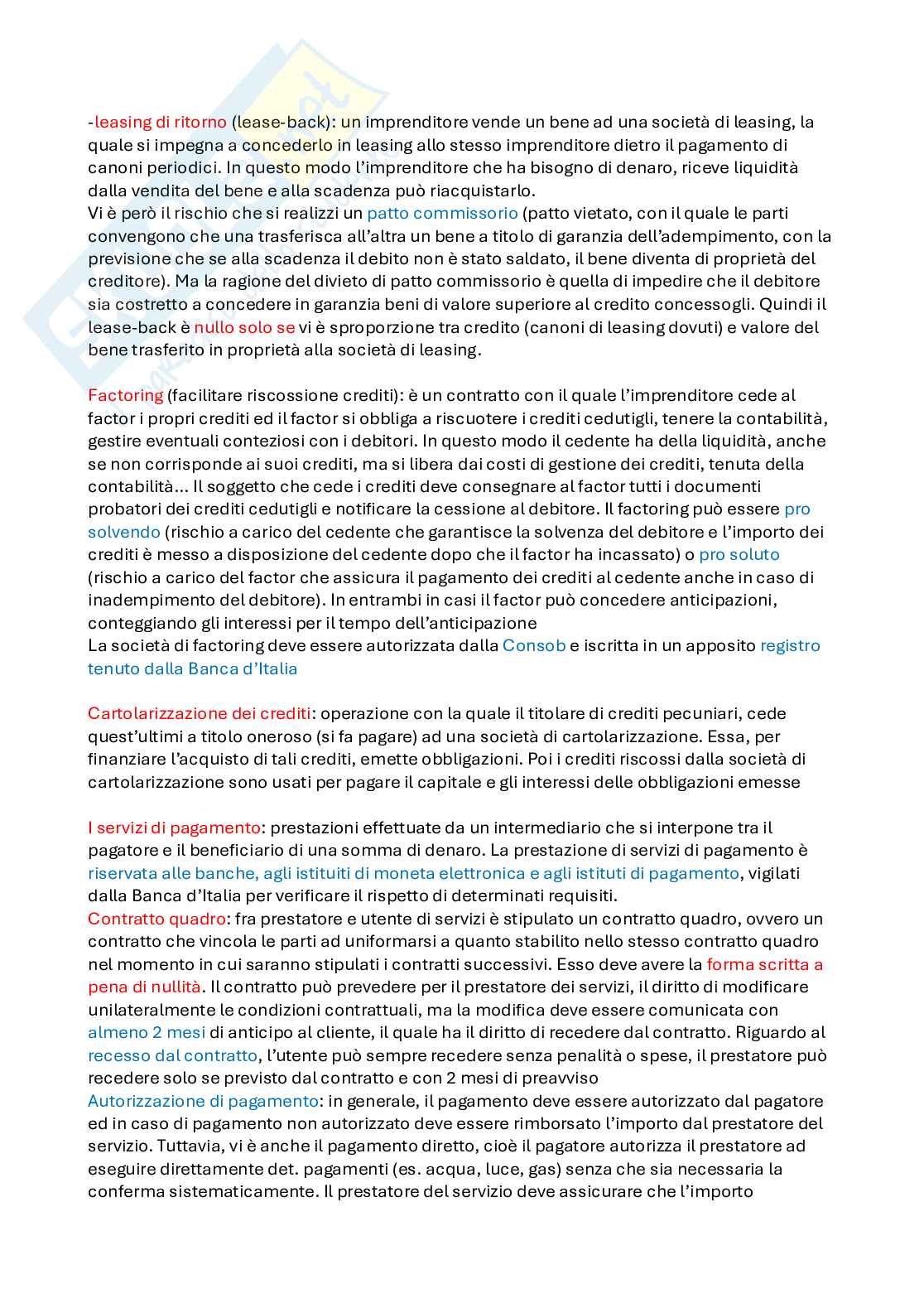 Diritto commerciale - Appunti completi per esame  Pag. 36