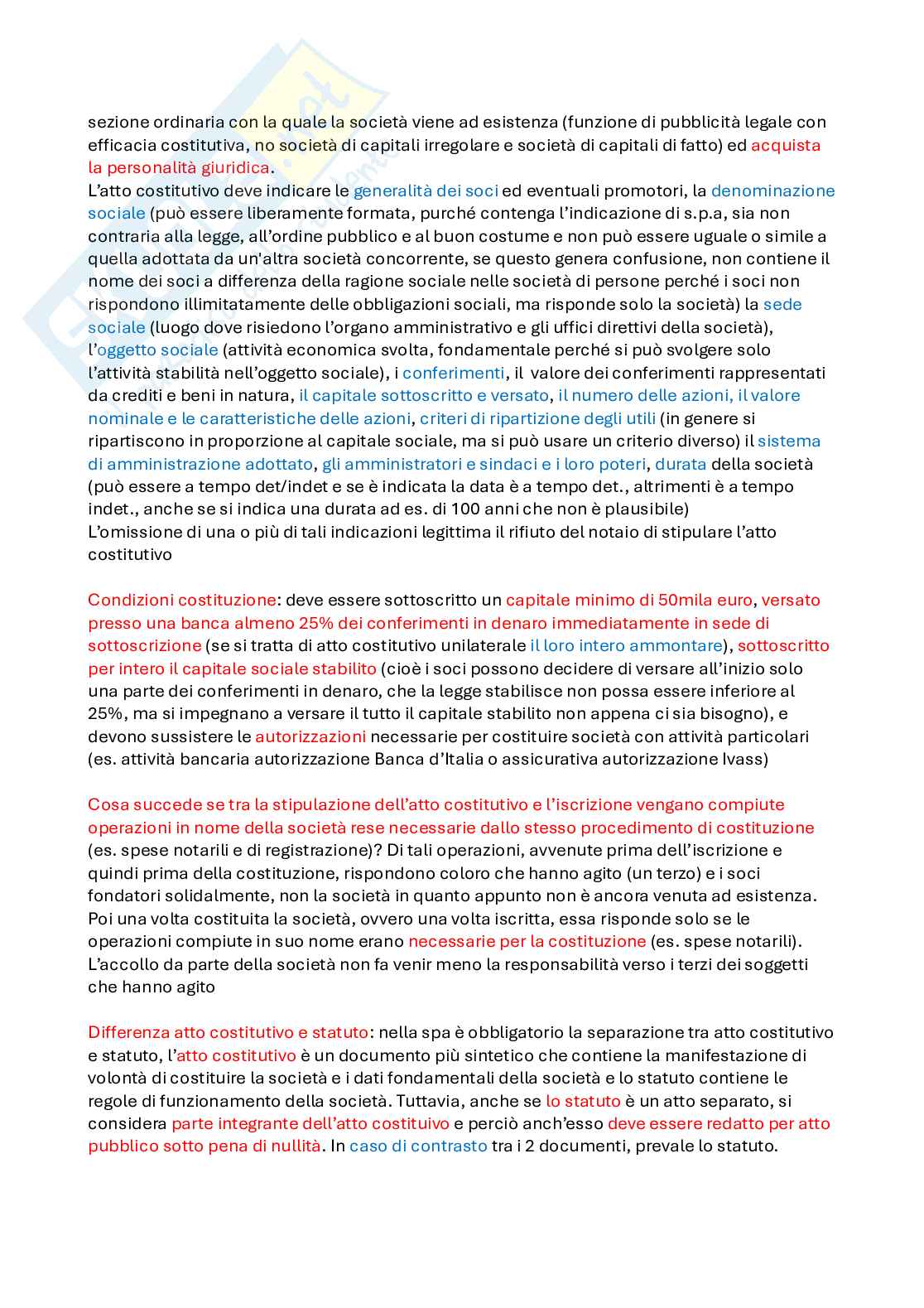 Diritto commerciale - Appunti completi per esame  Pag. 46