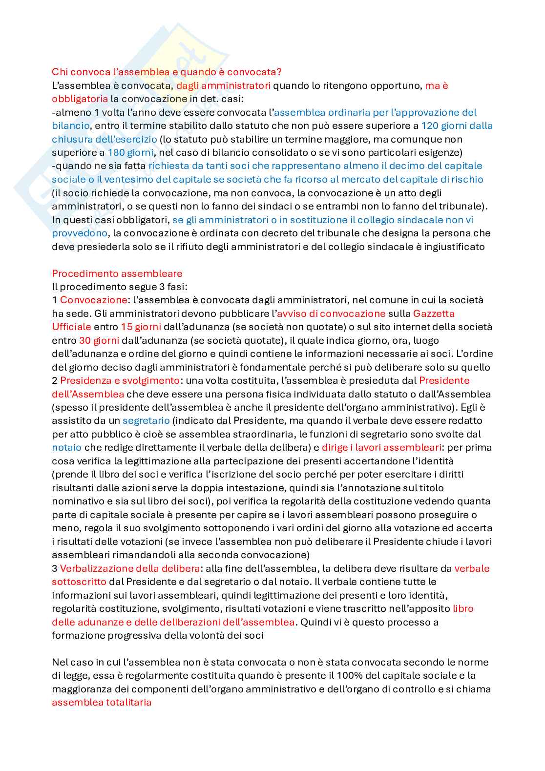 Diritto commerciale - Appunti completi per esame  Pag. 61