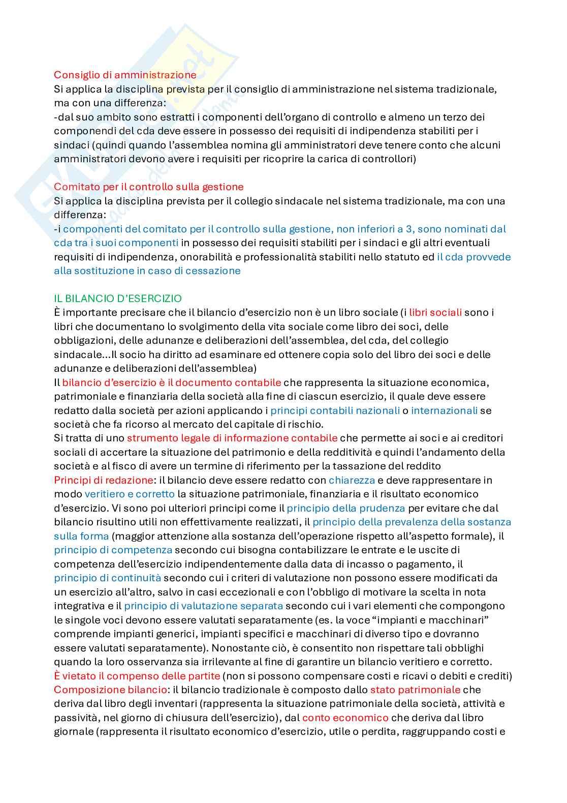 Diritto commerciale - Appunti completi per esame  Pag. 76