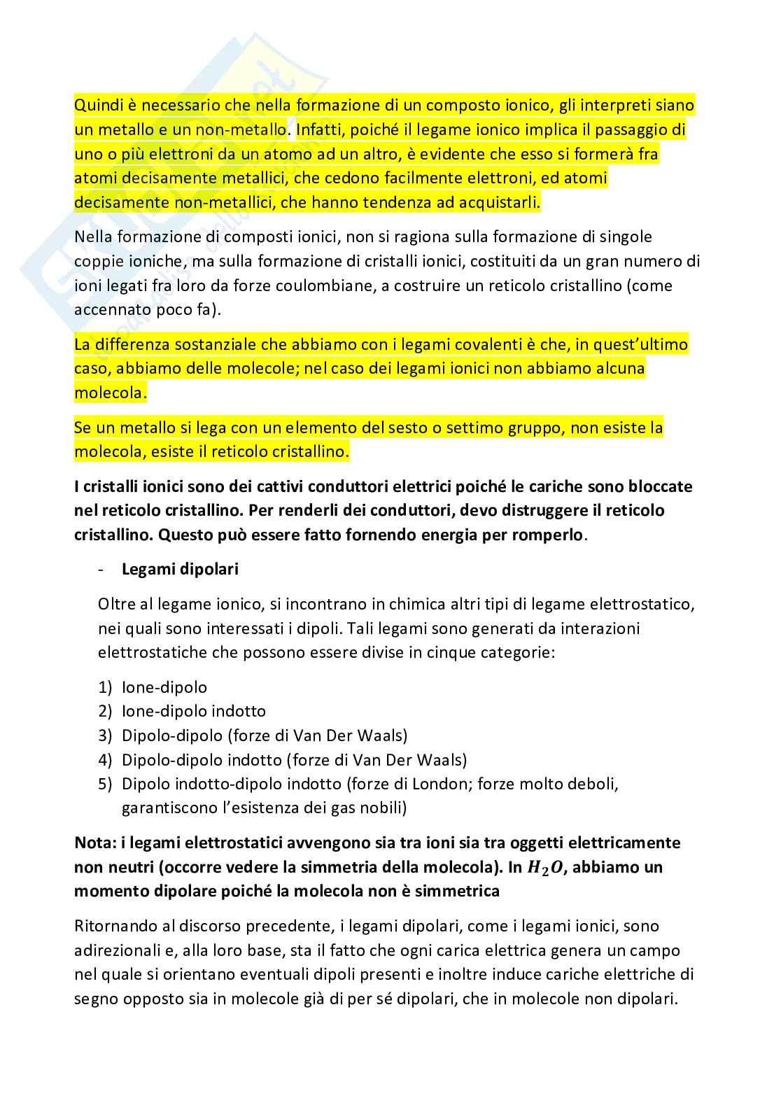 Appunti Chimica con esercizi svolti Pag. 36