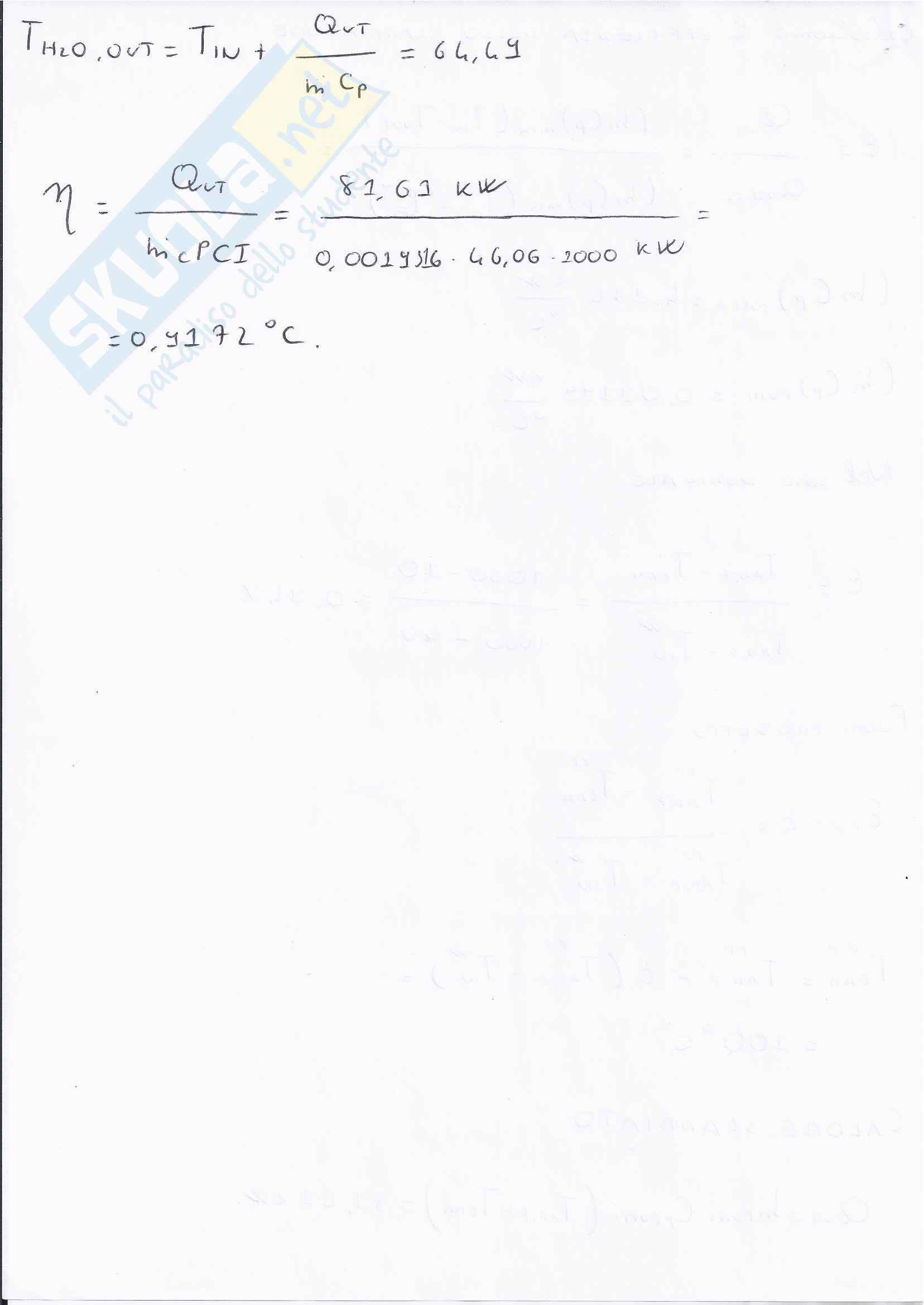Sistemi Energetici - esame svolto 2013 Pag. 6