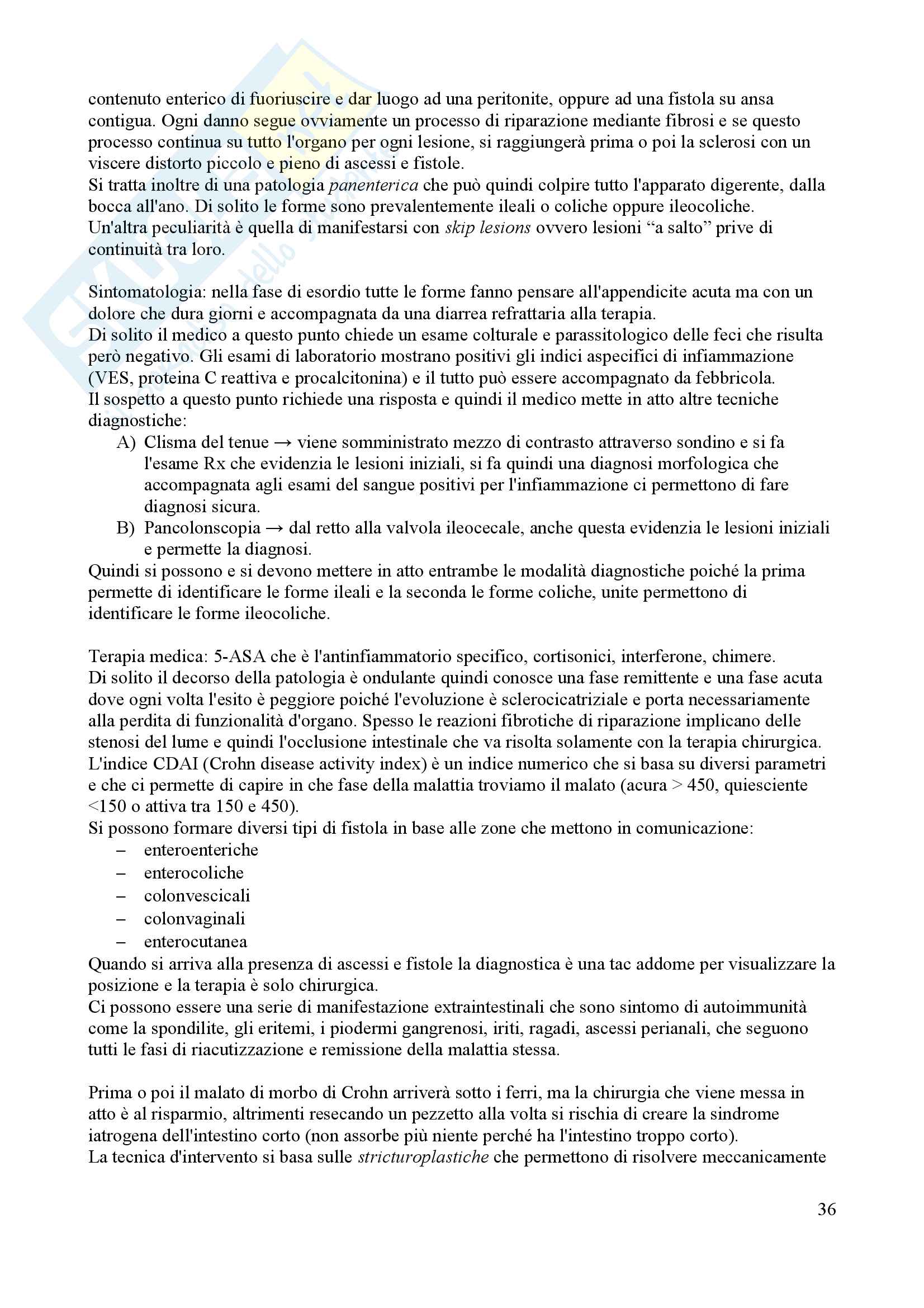 Chirurgia generale Pag. 36