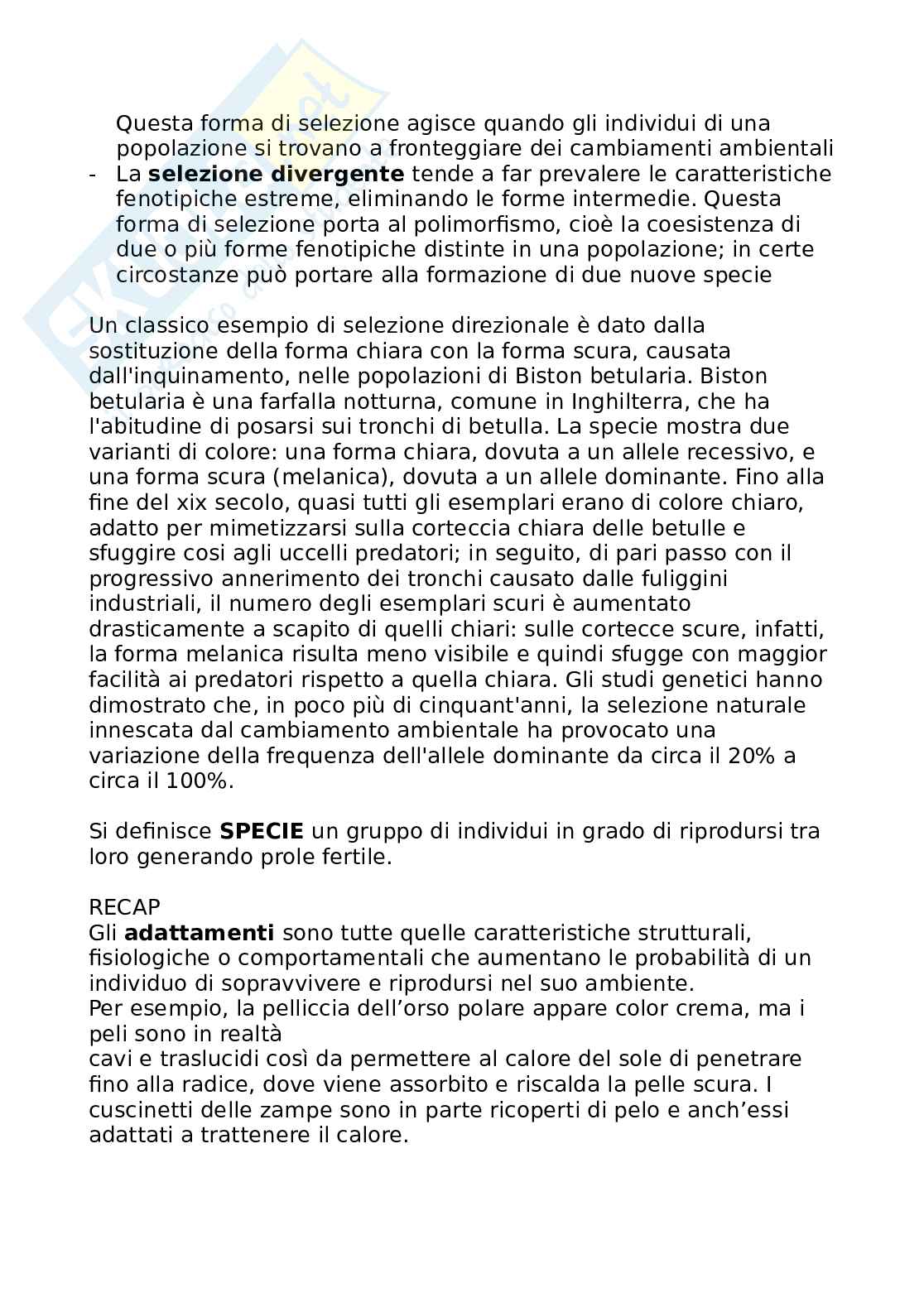 Selezione naturale Pag. 2