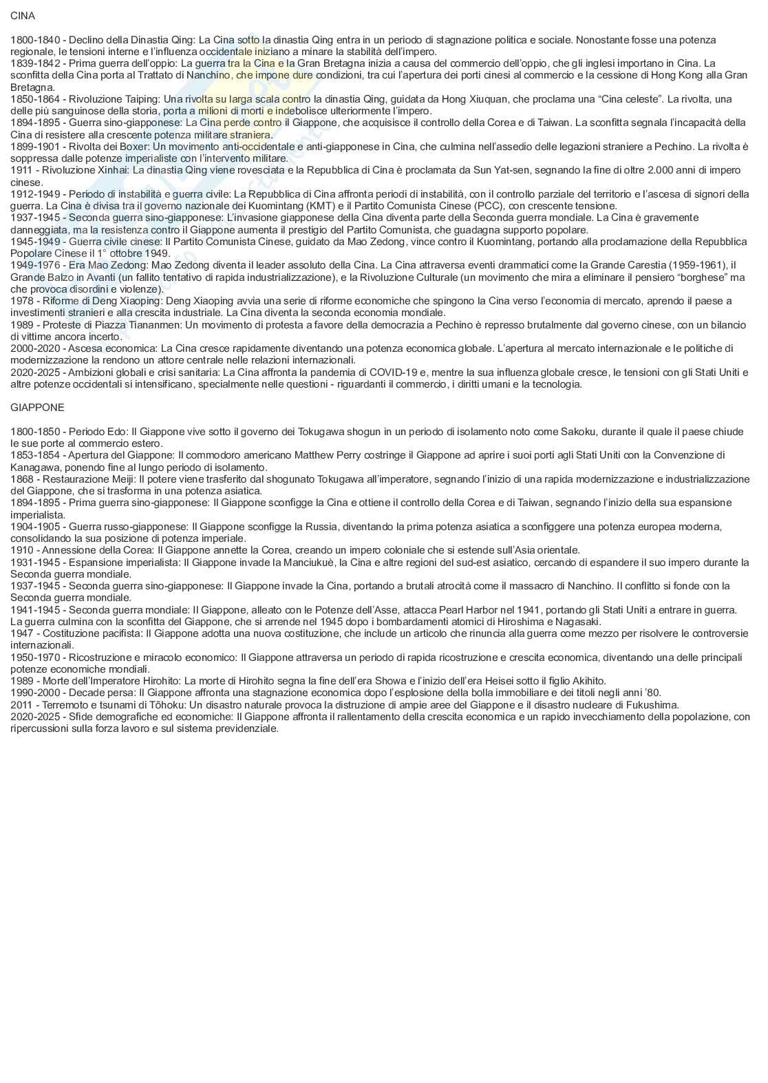 Schema per Storia contemporanea Pag. 6