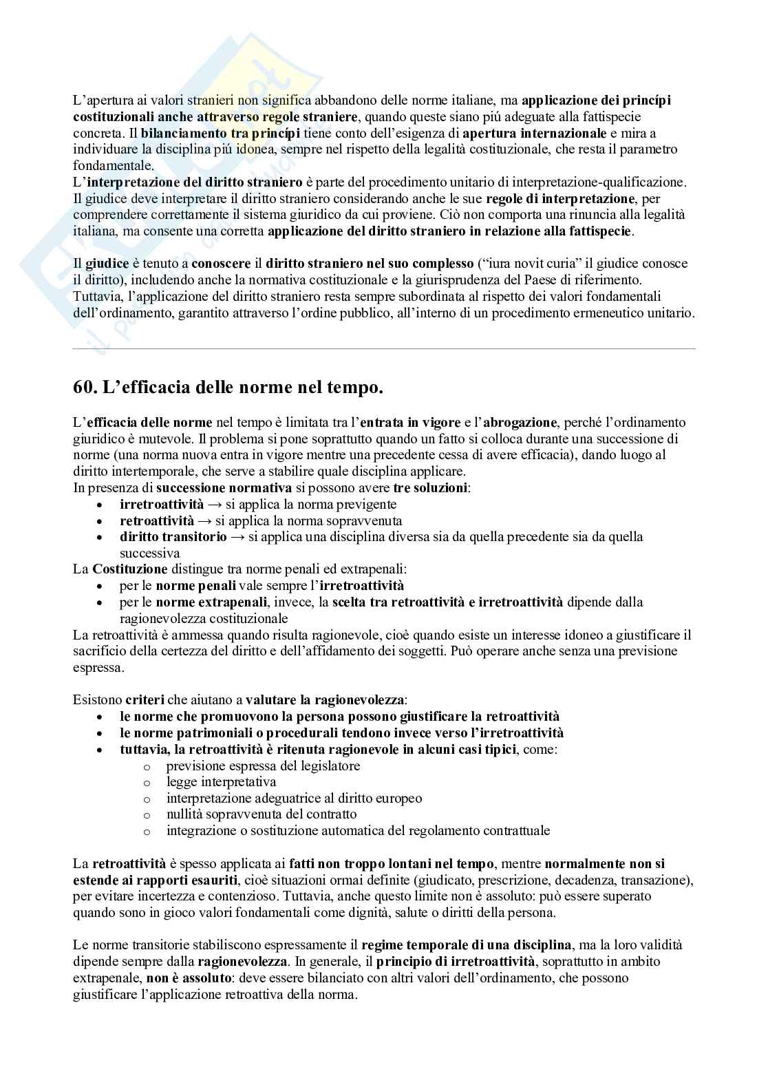 Riassunto esame Diritto privato , Prof. Malomo Anna, libro consigliato Manuale di diritto civile, Perlingieri Pag. 41