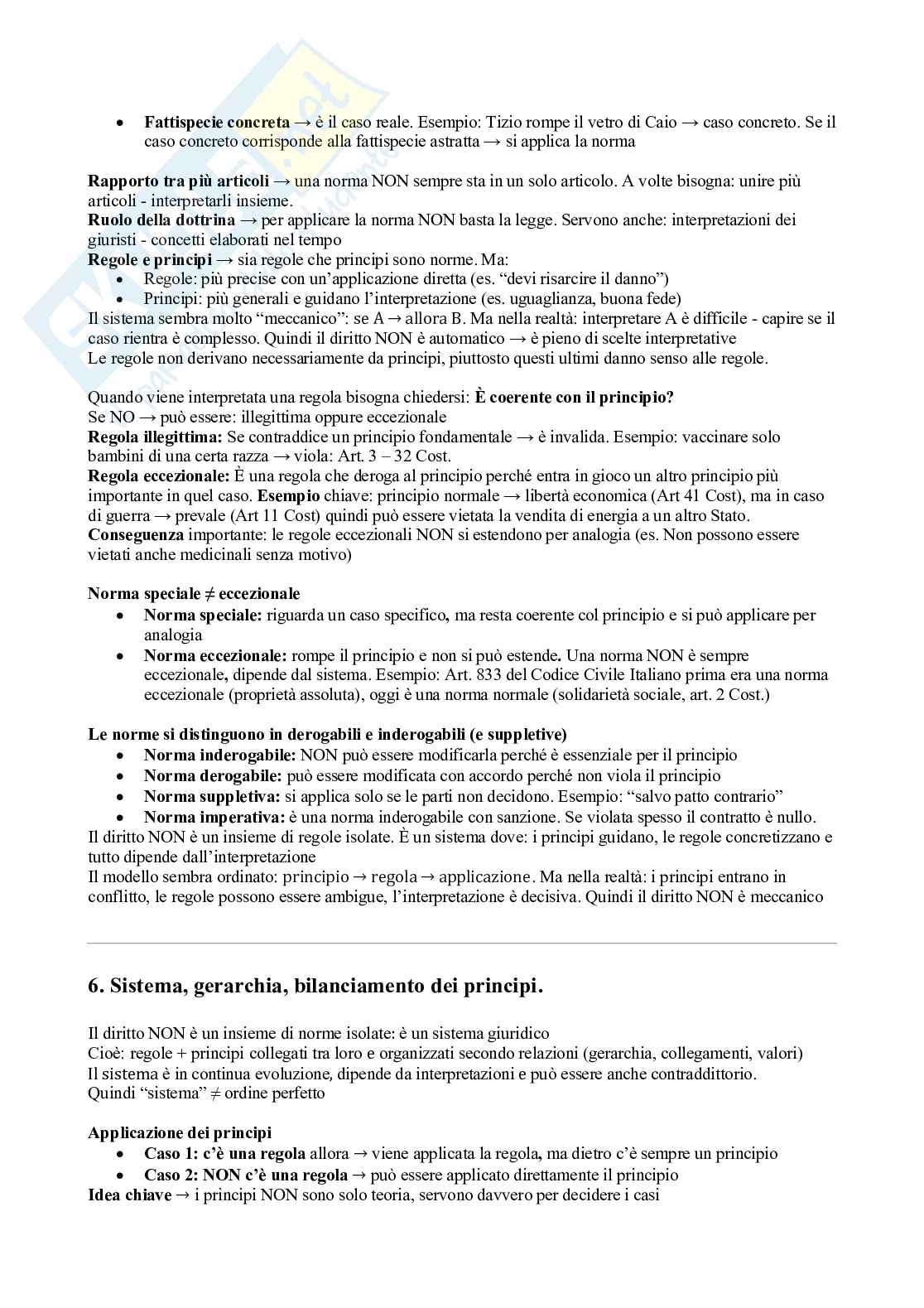 Riassunto esame Diritto privato , Prof. Malomo Anna, libro consigliato Manuale di diritto civile, Perlingieri Pag. 6