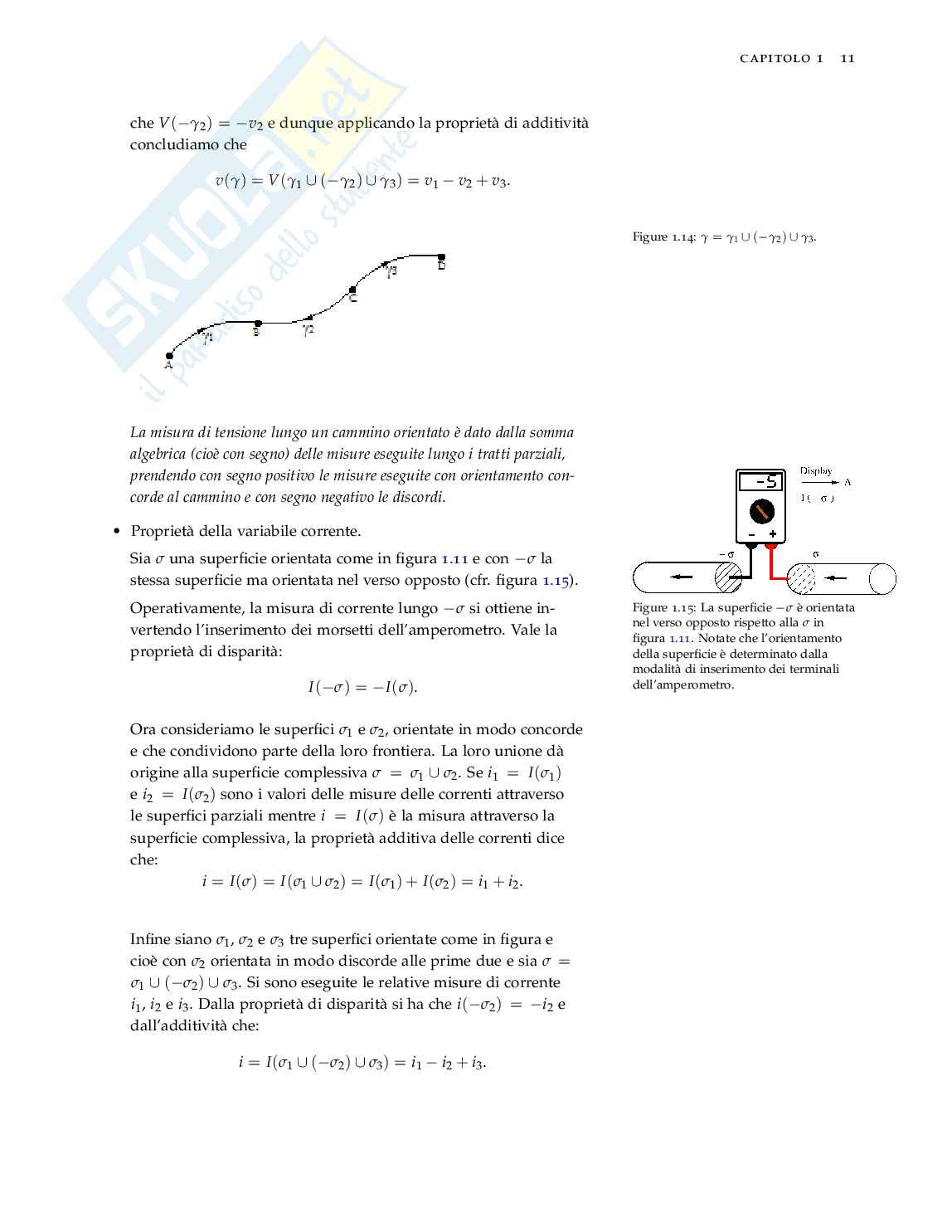 Introduzione al modello circuitale: Fondamenti di elettrotecnica Pag. 11