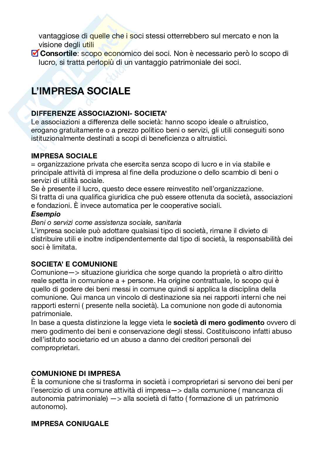 Riassunto esame di diritto commerciale (intero) sulla base di appunti e libro consigliato Campobasso Pag. 11