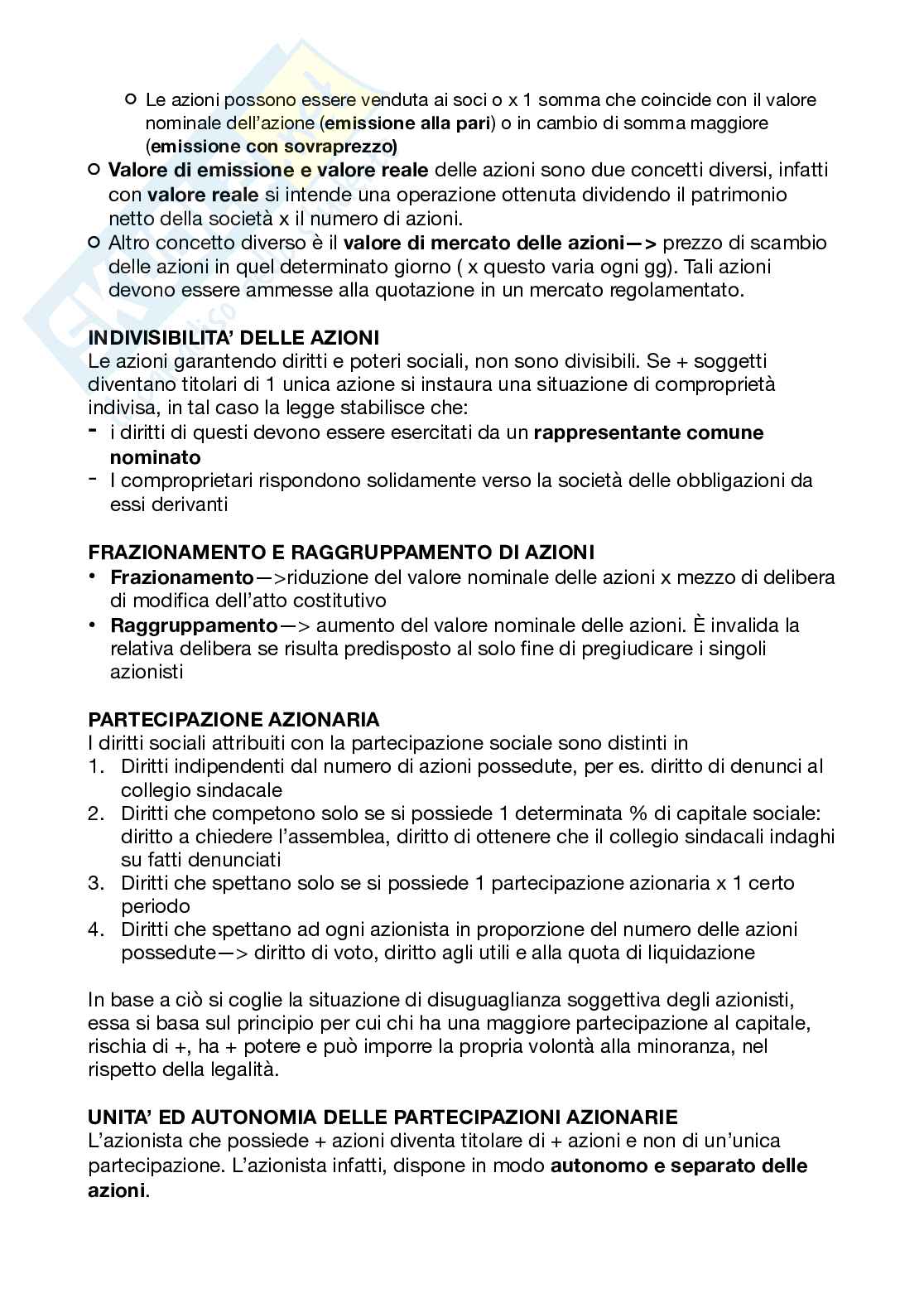 Riassunto esame di diritto commerciale (intero) sulla base di appunti e libro consigliato Campobasso Pag. 31