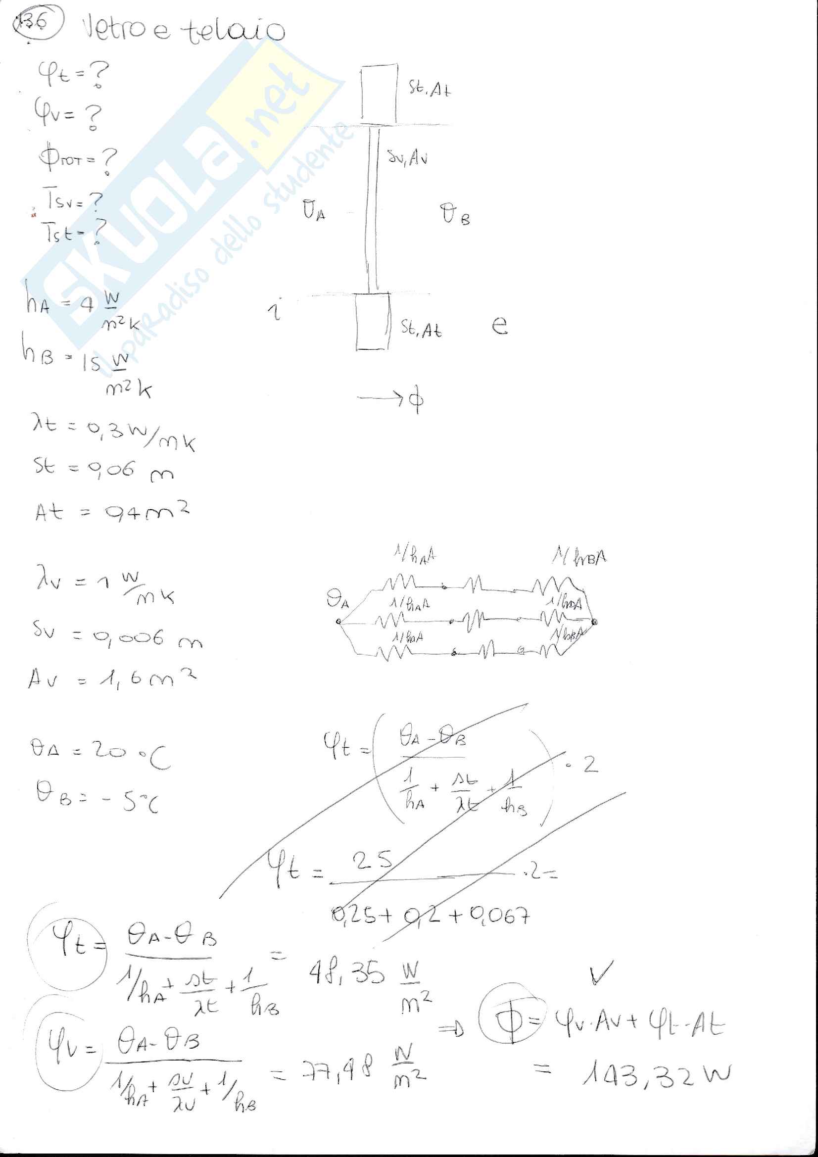 Fisica dell'edificio - Temi d'esame svolti Pag. 61