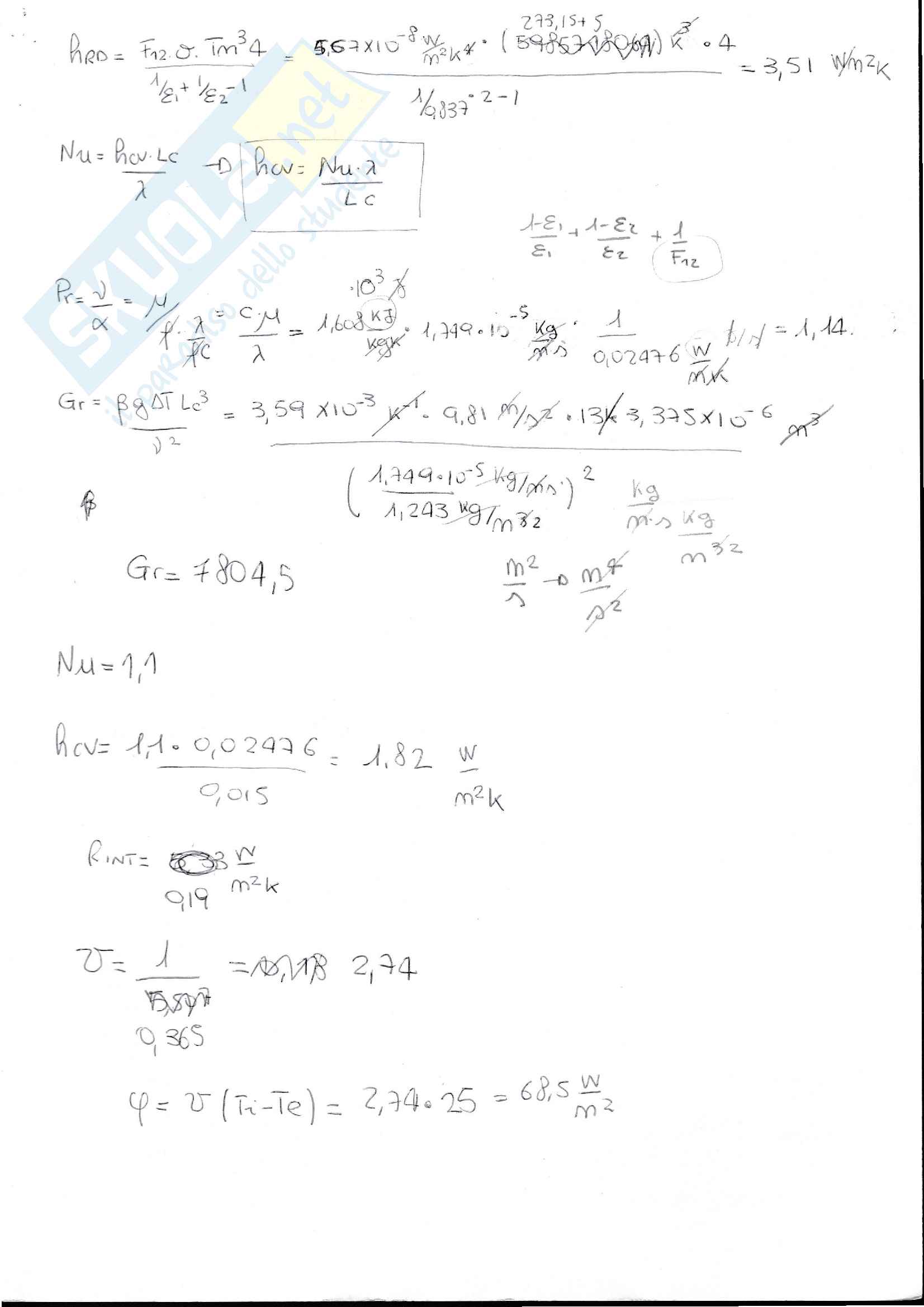 Fisica dell'edificio - Temi d'esame svolti Pag. 81