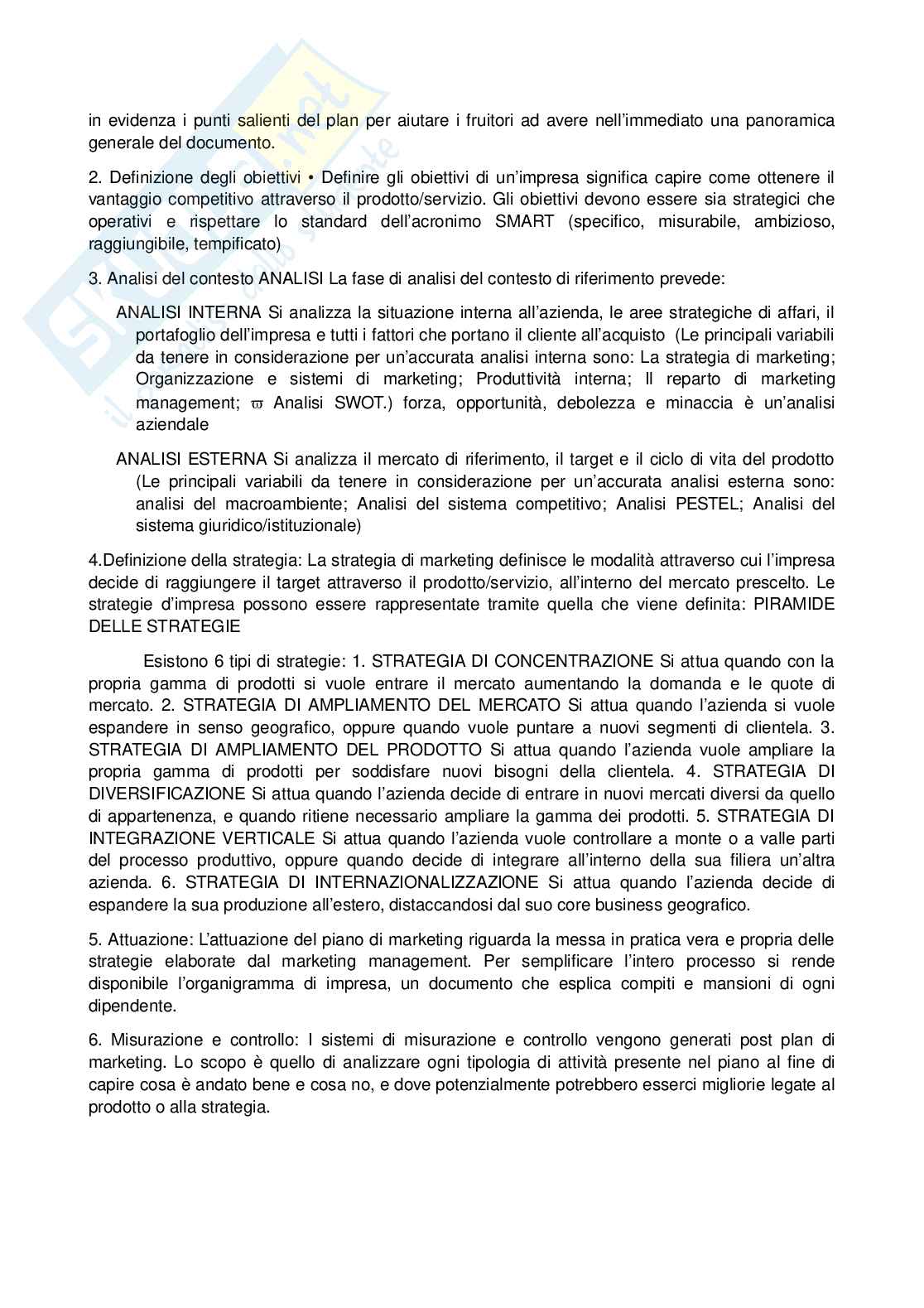 Strategie di marketing e comunicazione d'impresa Pag. 21