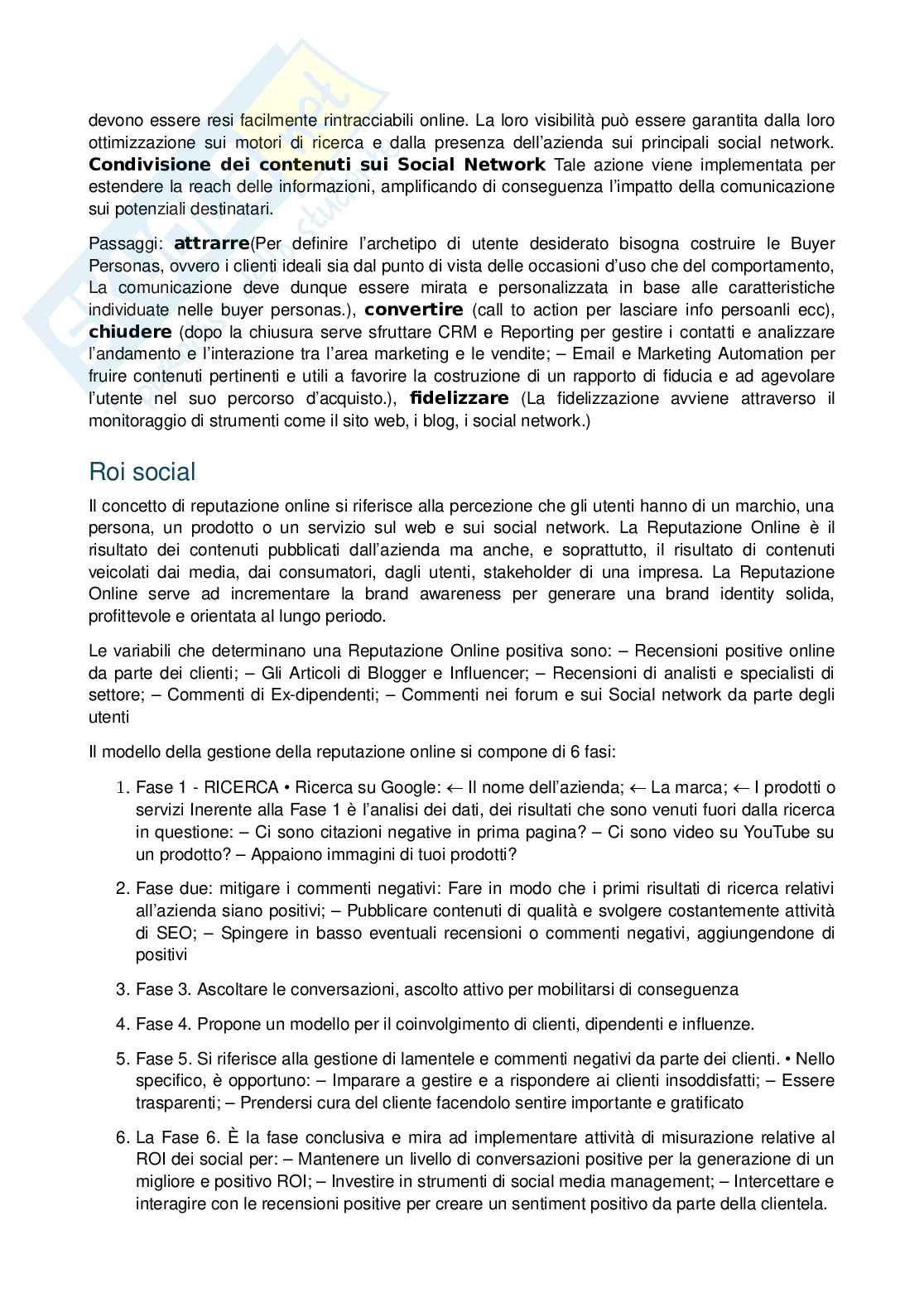 Strategie di marketing e comunicazione d'impresa Pag. 46