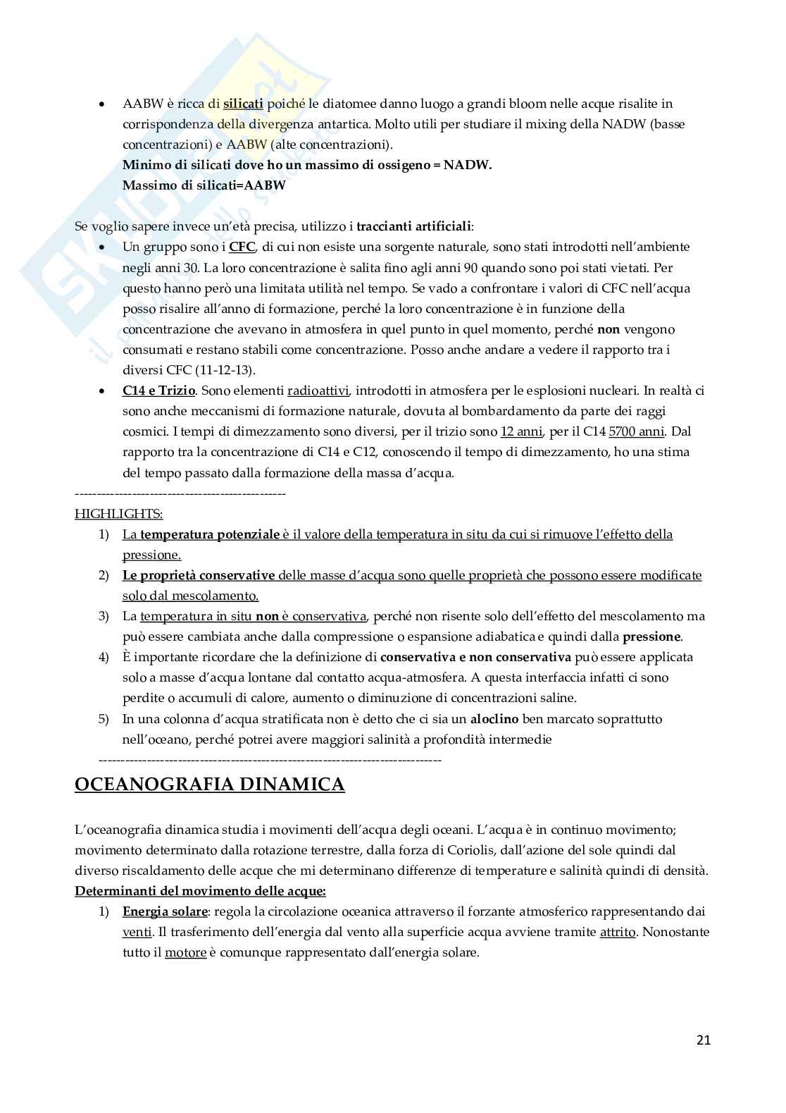 Appunti Oceanografia fisica Pag. 21