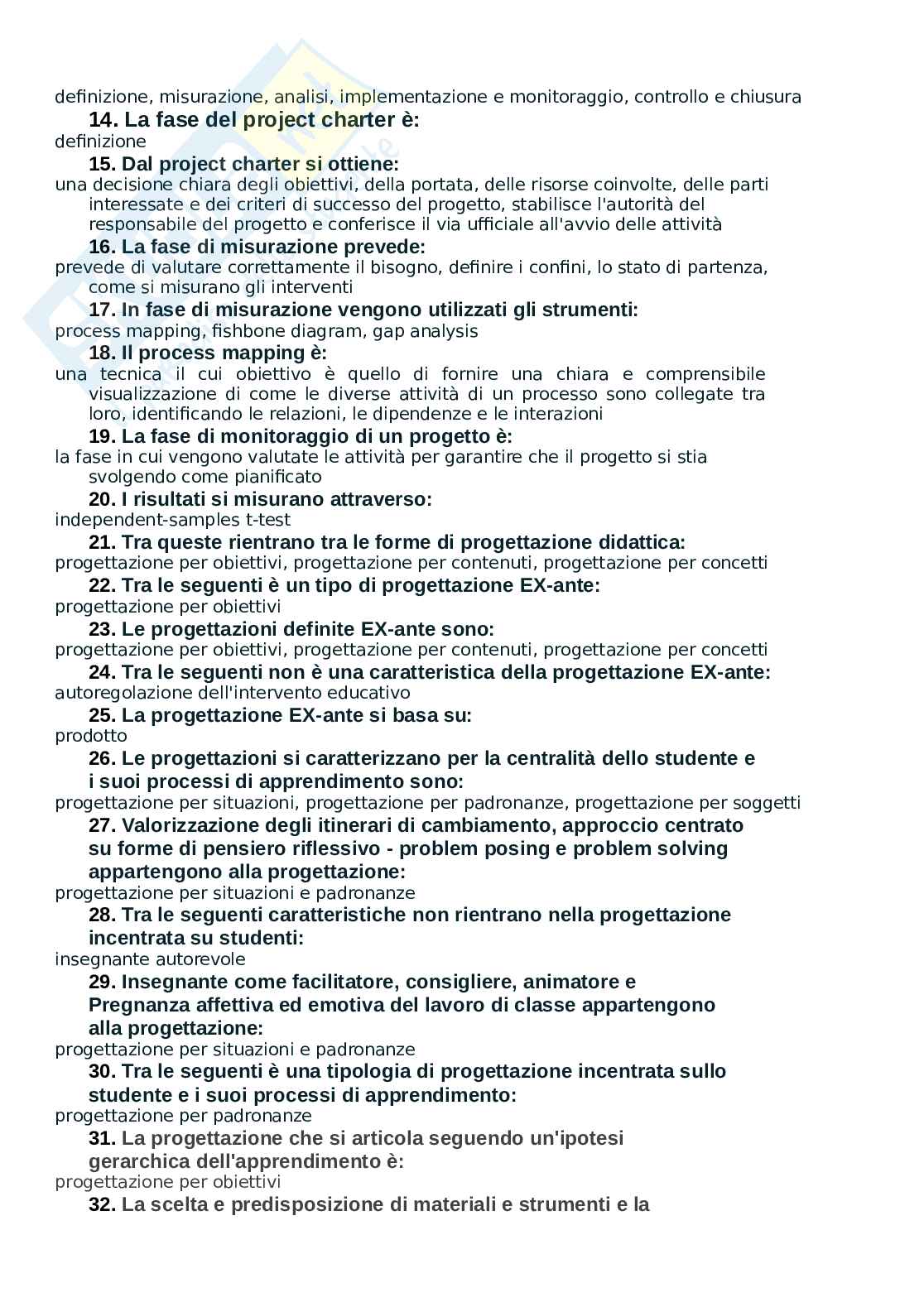 Paniere Metodologie e tecnologie per la ricerca in ambito didattico motorio. Aggiornato e completo. In ordine  Pag. 11