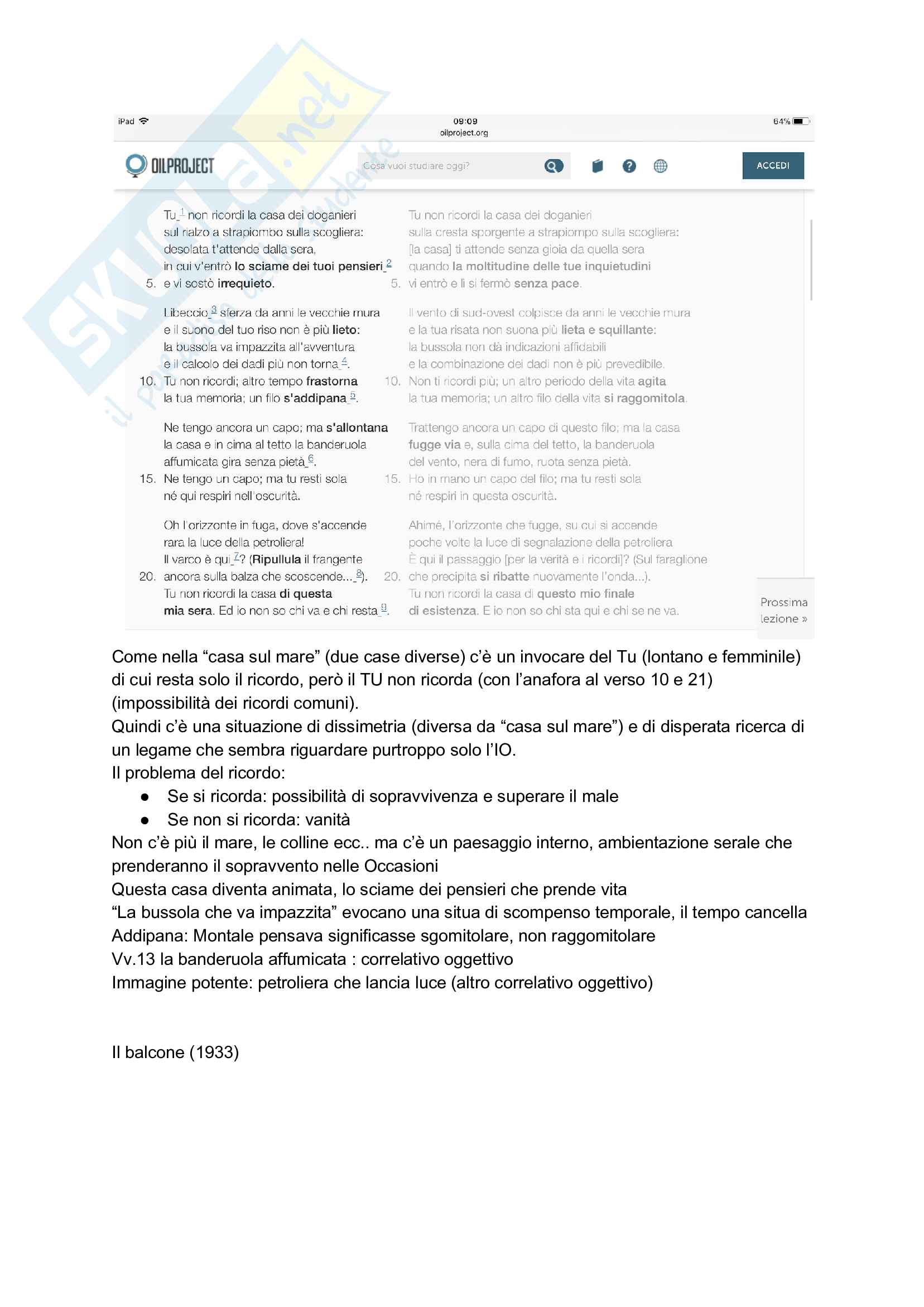 Letteratura, prof Casadei 1 Pag. 36