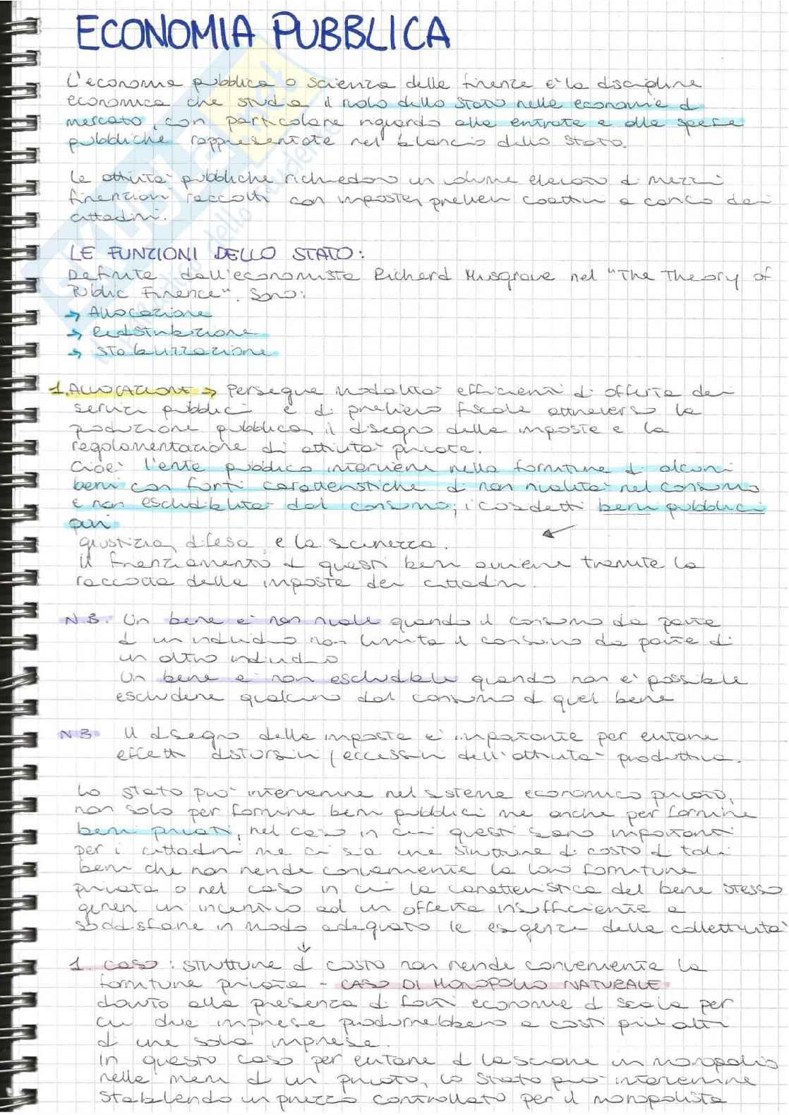 Economia Pubblica