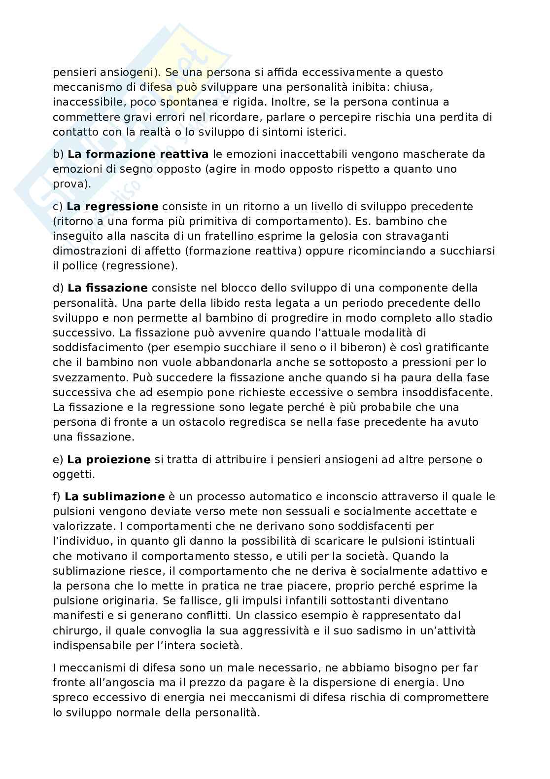 Teorie dello sviluppo: Piaget (Stadi cognitivi), Freud, Erikson e Vygotskij Pag. 31