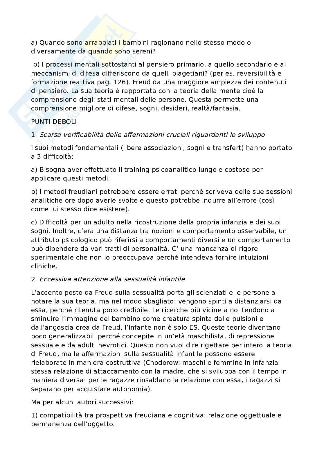 Teorie dello sviluppo: Piaget (Stadi cognitivi), Freud, Erikson e Vygotskij Pag. 41