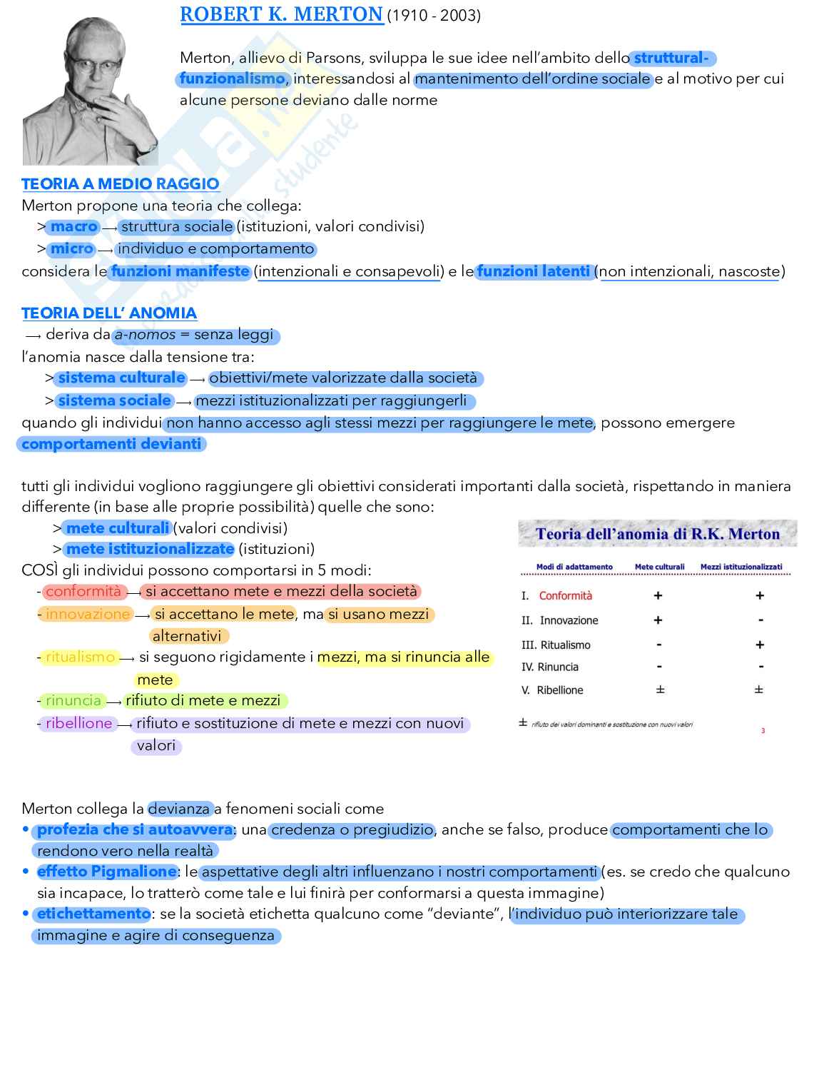 Sociologia generale Pag. 11