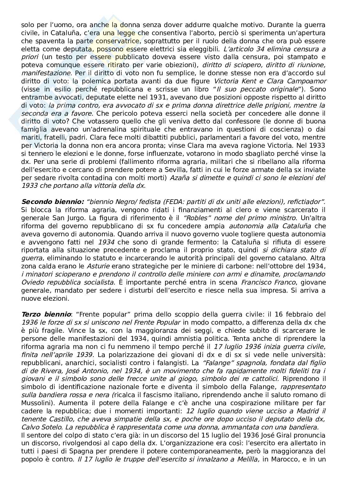 Letteratura spagnola Pag. 2