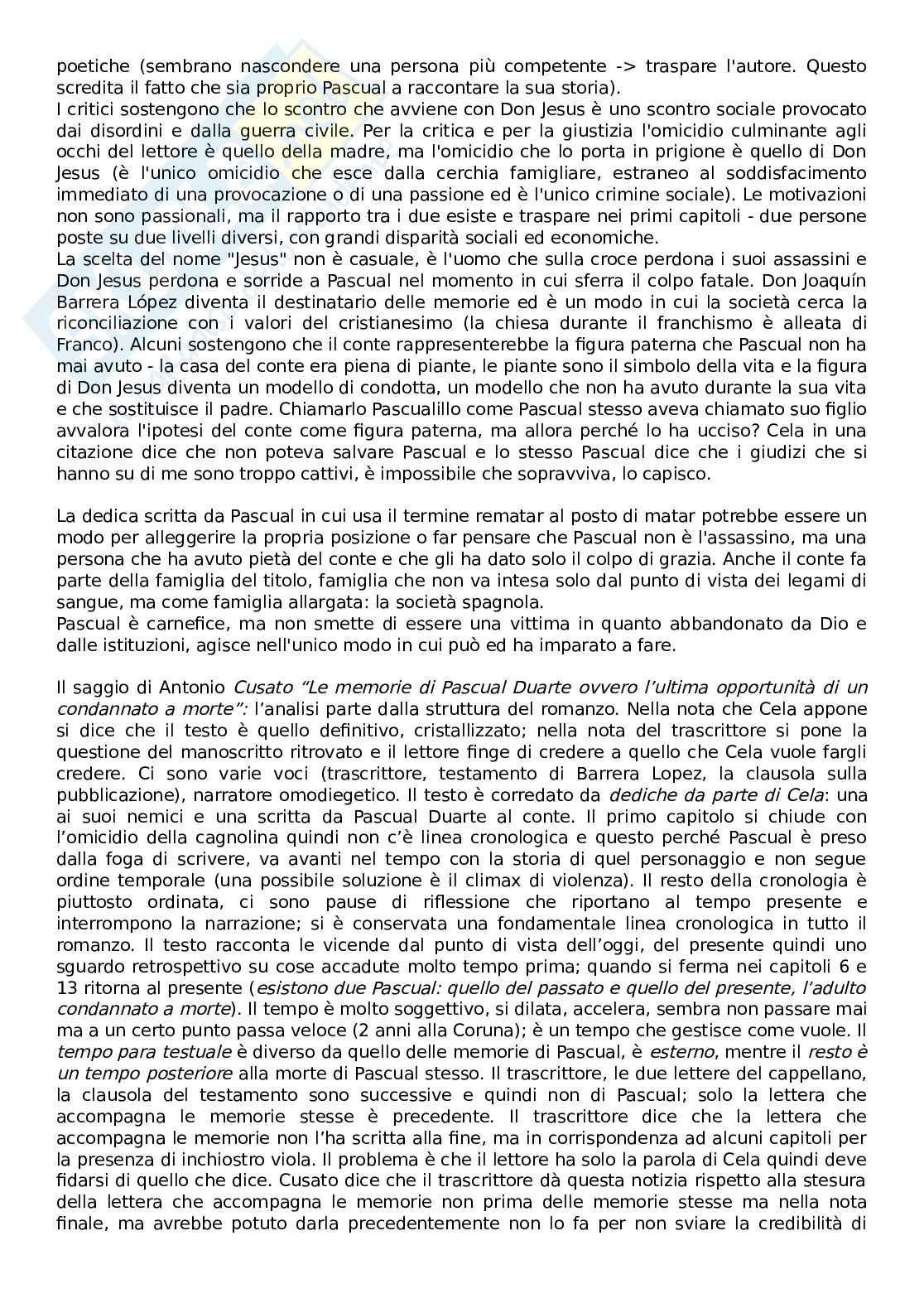 Letteratura spagnola Pag. 26