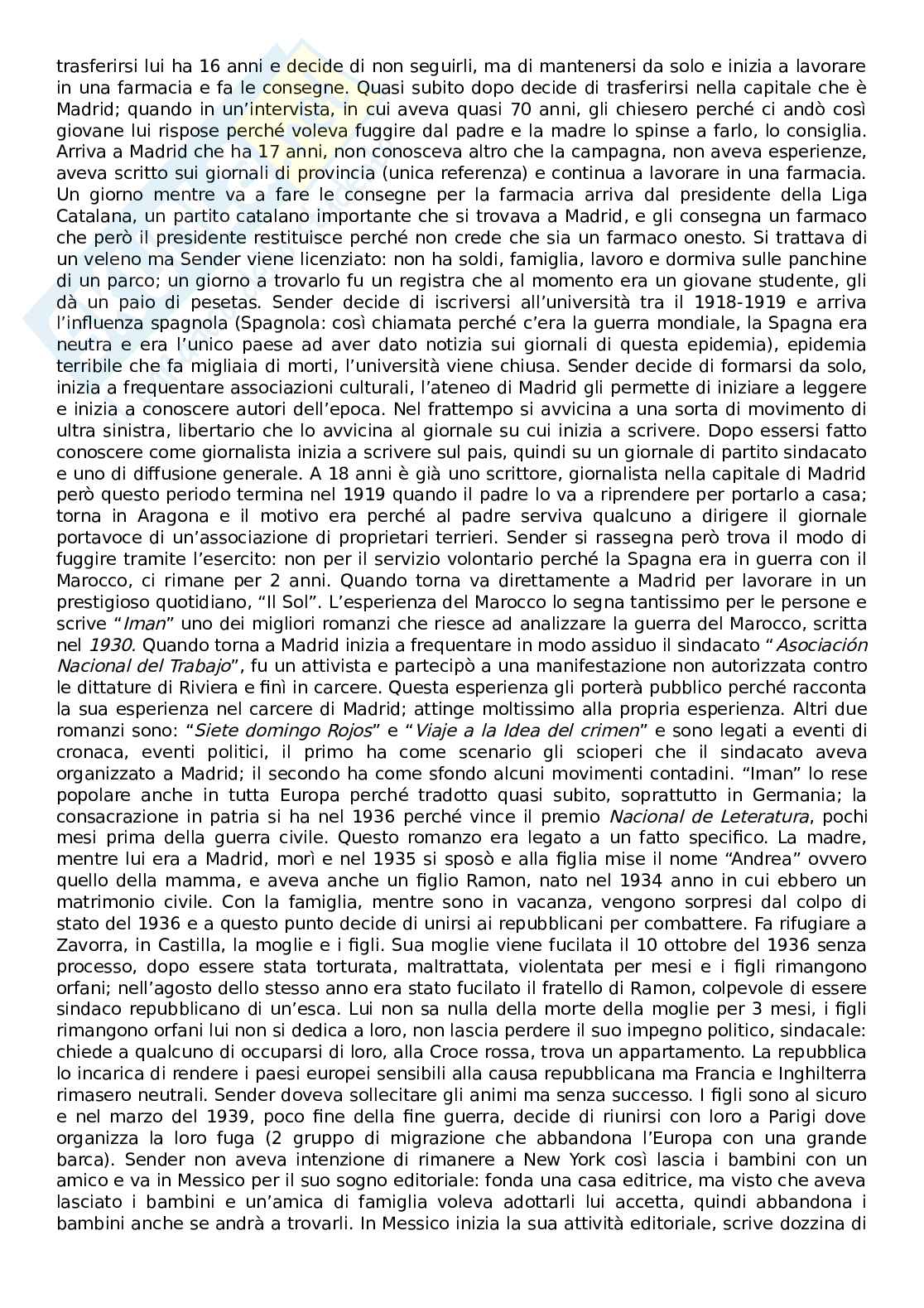 Letteratura spagnola Pag. 31