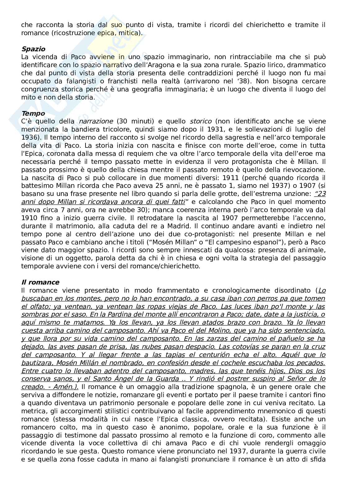 Letteratura spagnola Pag. 41