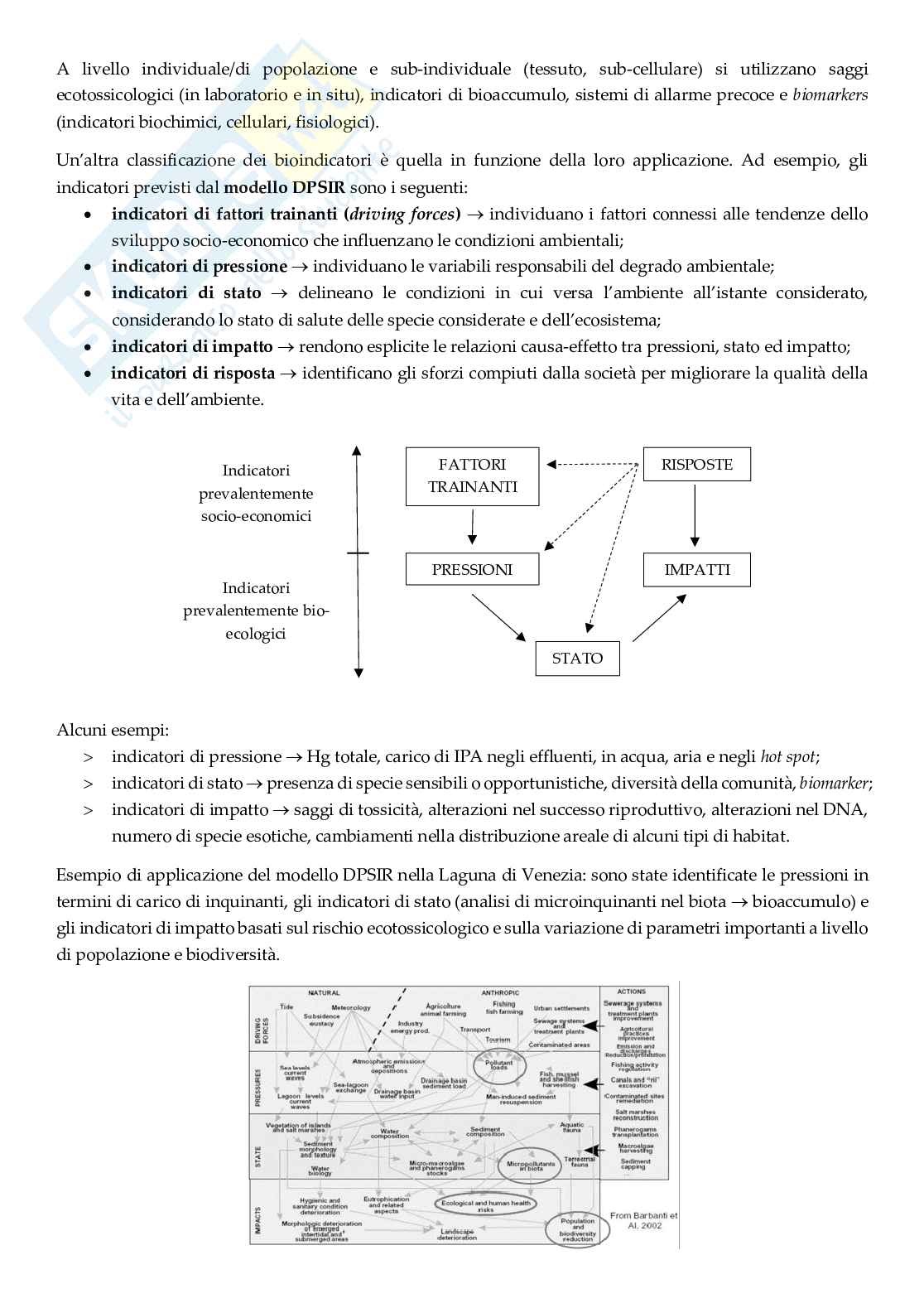 Biomonitoraggio dell'aria e del suolo Pag. 86