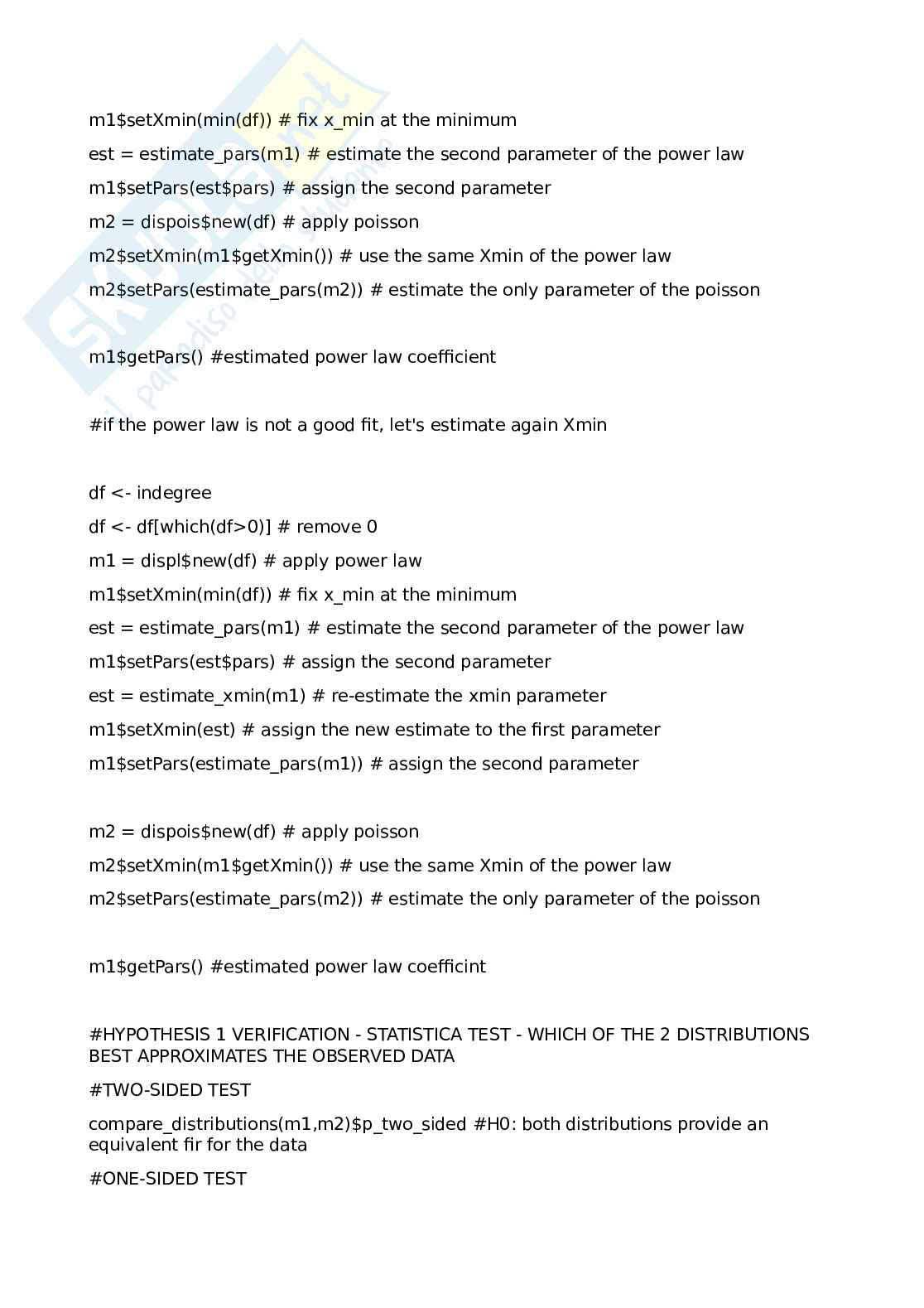 Formulario parte GES di Business data analytics Pag. 46