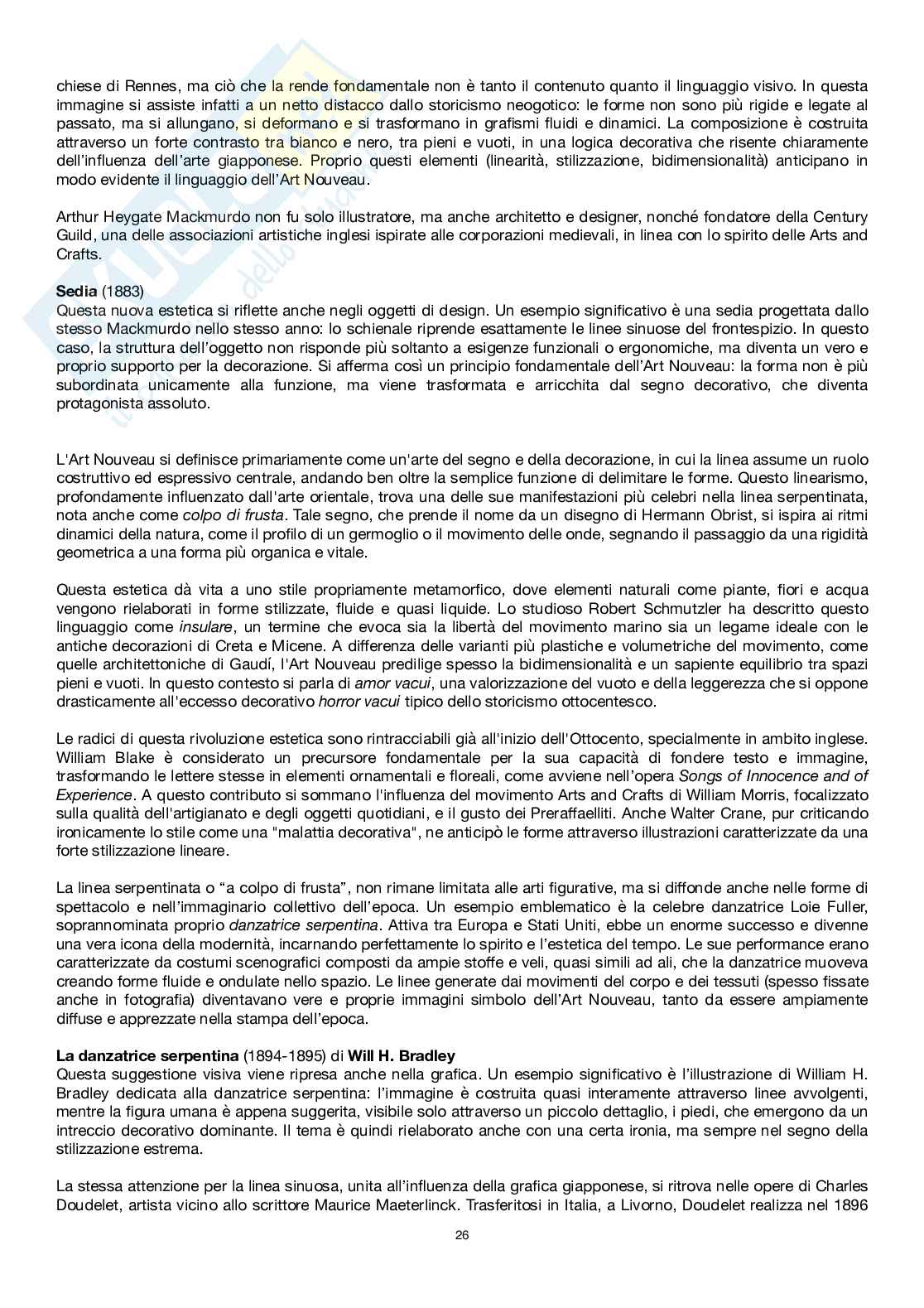 Riassunto esame Storia del design, Prof. Cicciarella Teresa Lucia, libro consigliato Manuale di storia del design , Dardi, Pasca  Pag. 26