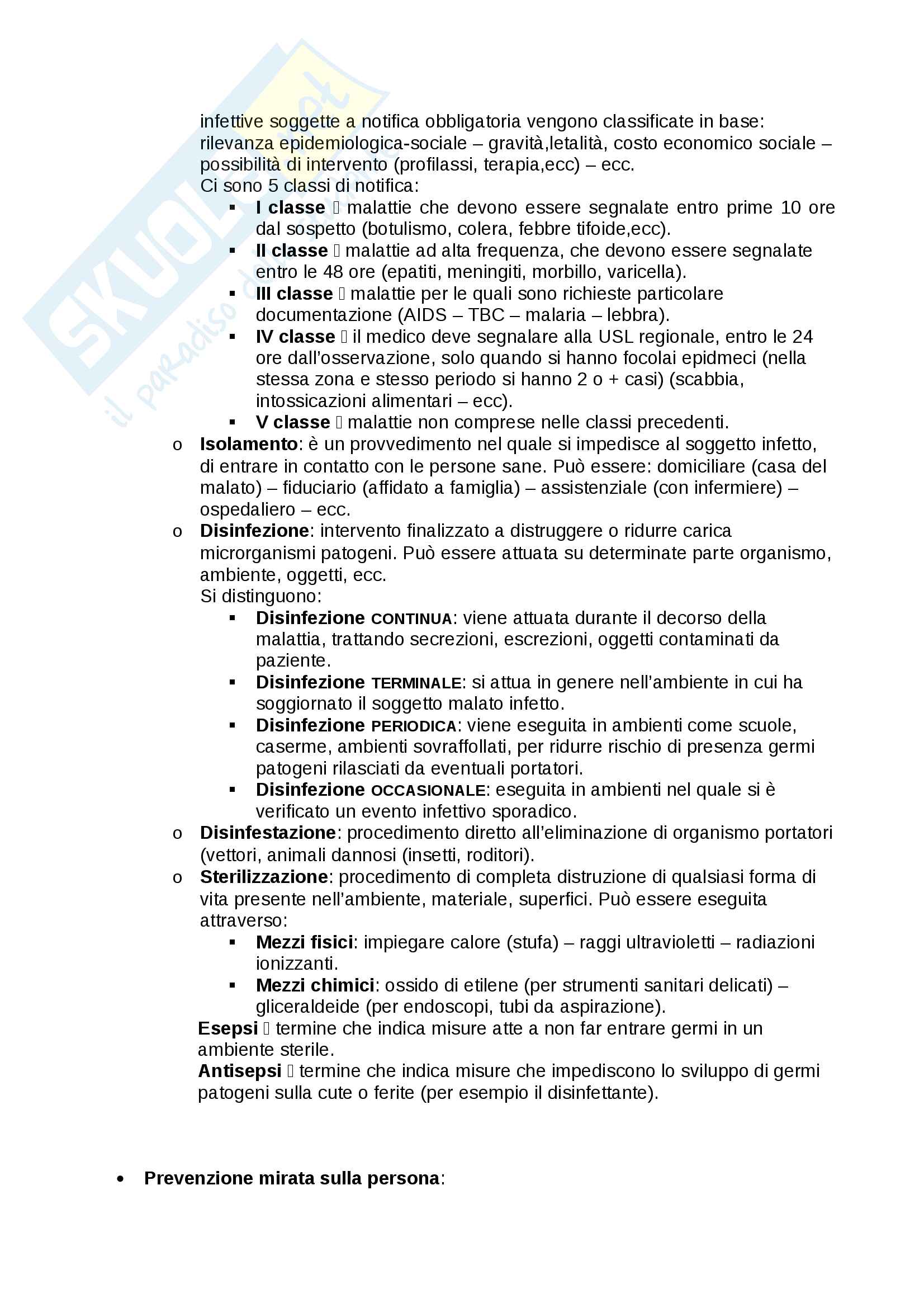 Igiene generale e applicata Pag. 26