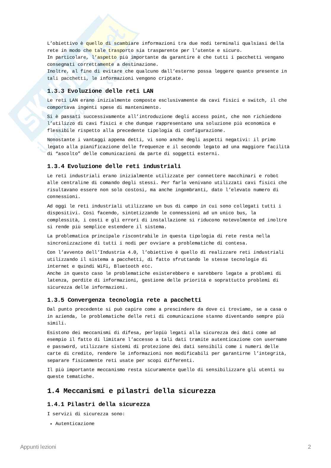 Appunti Introduzione alla cyber security Pag. 2