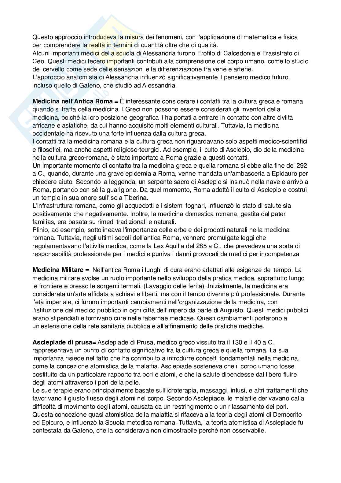 Storia della medicina Pag. 11