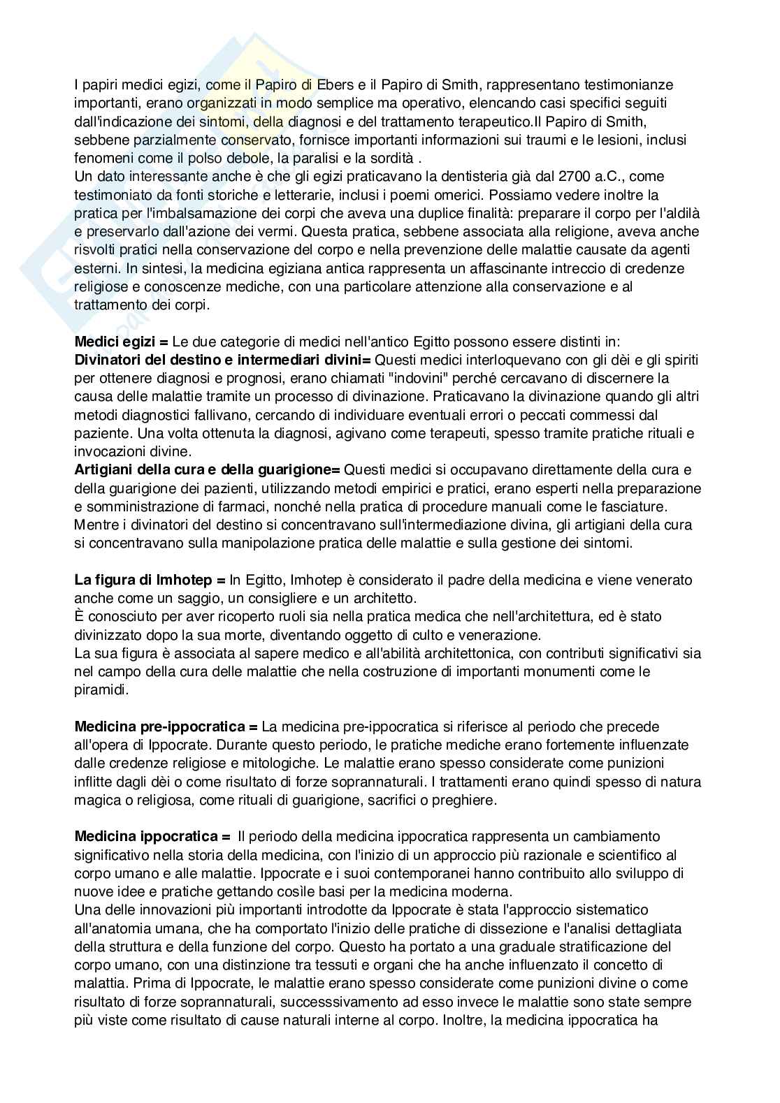 Storia della medicina Pag. 6