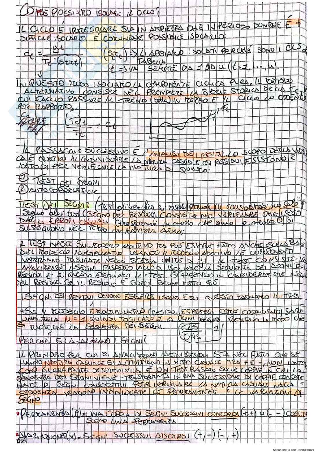 Appunti completi di Metodi statici per il management- ottimi per preparare l'esame Pag. 21