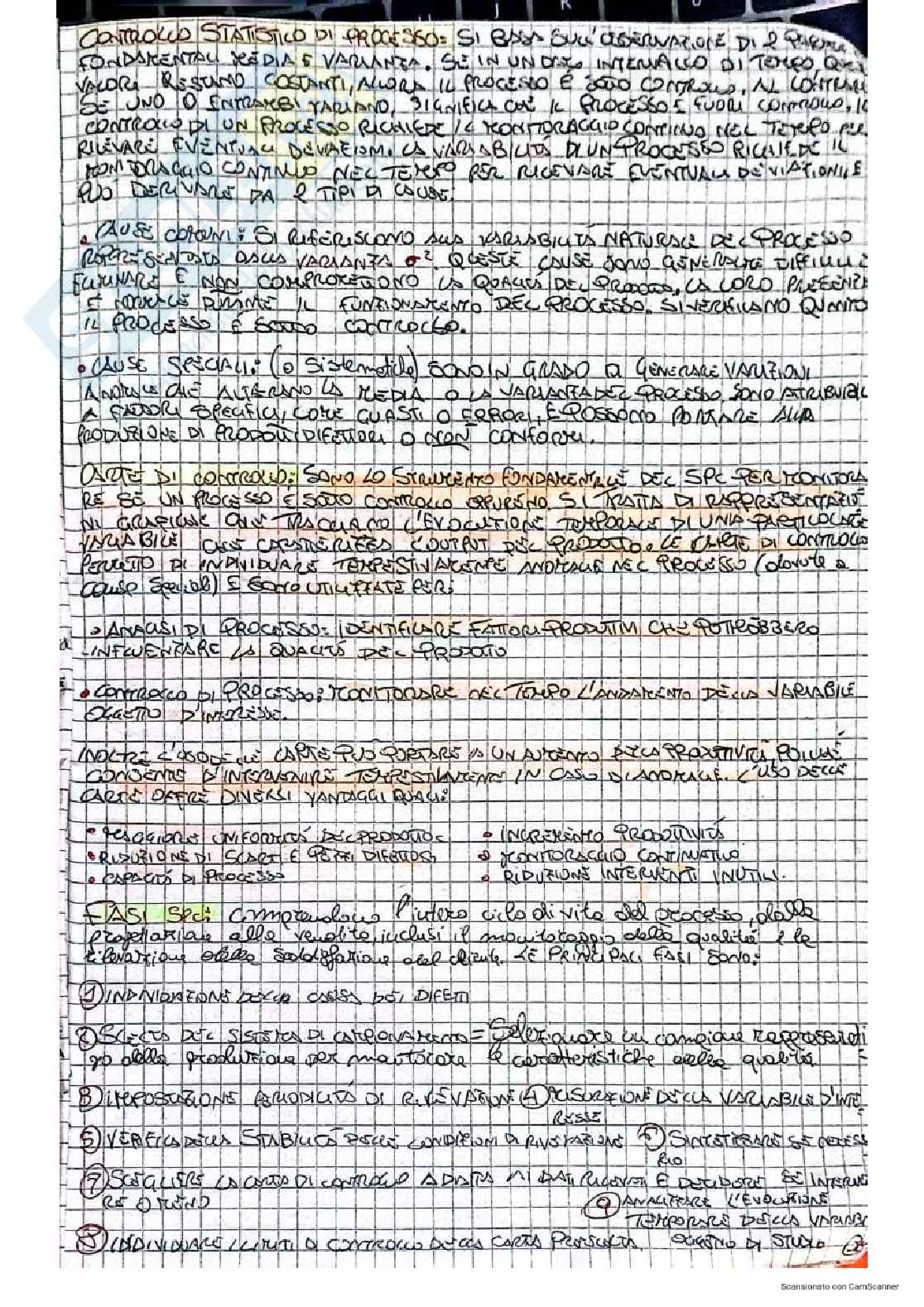 Appunti completi di Metodi statici per il management- ottimi per preparare l'esame Pag. 36