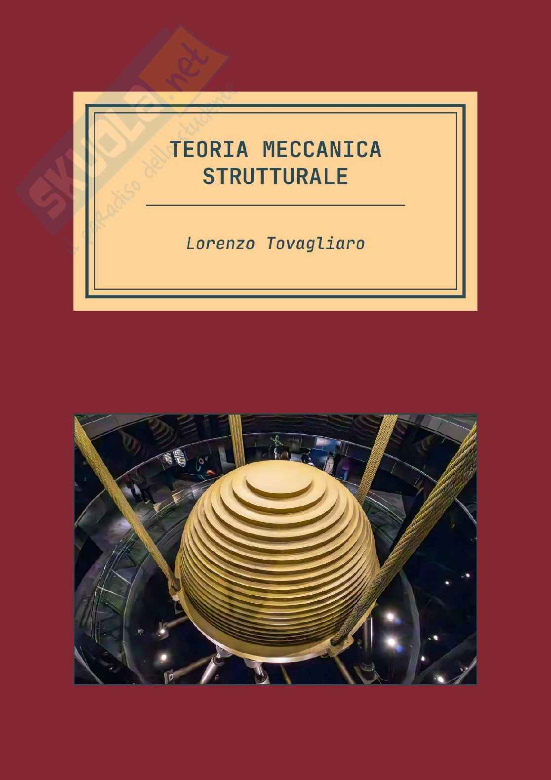 Metodi di calcolo delle strutture Pag. 1