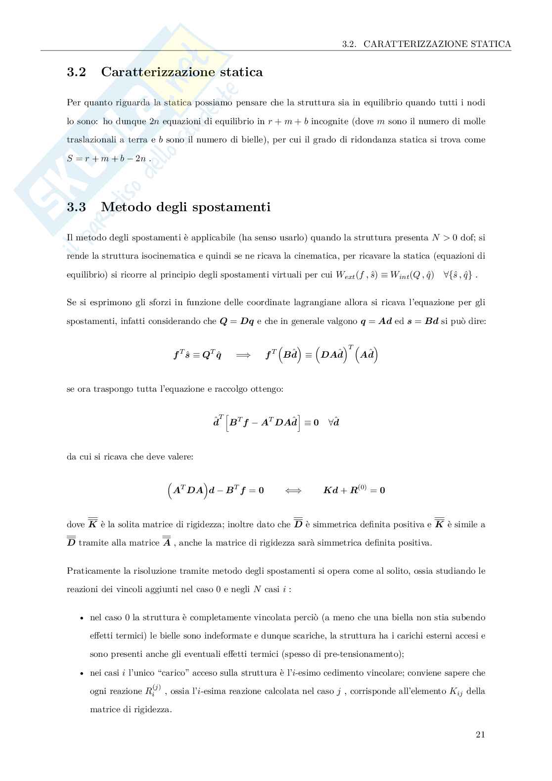 Metodi di calcolo delle strutture Pag. 26
